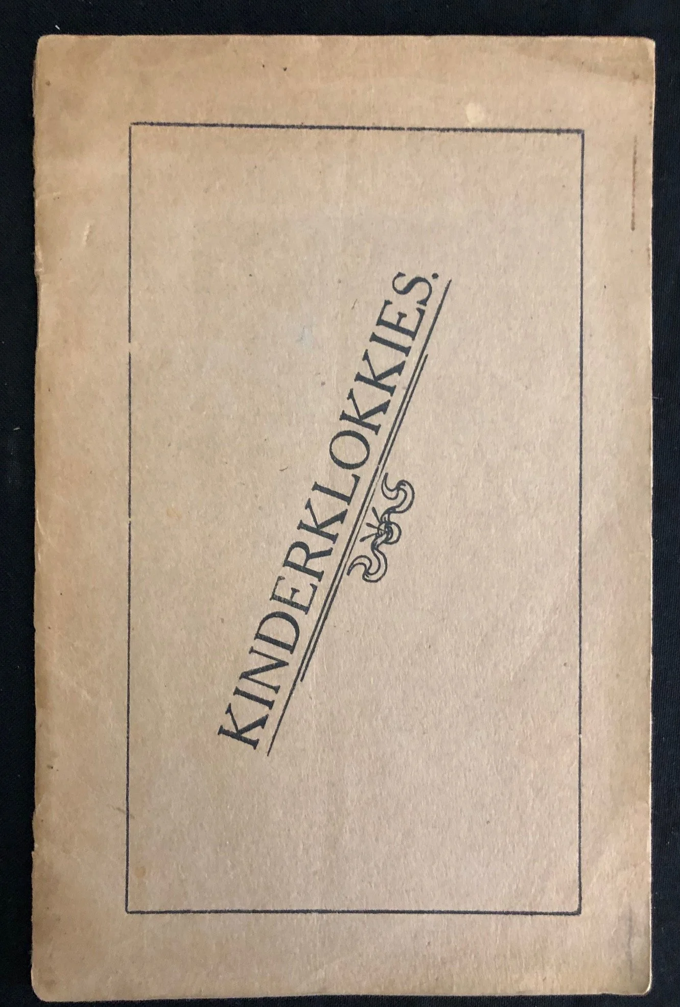 Kinderklokkies by Chris. J. A. Fourie (1918)