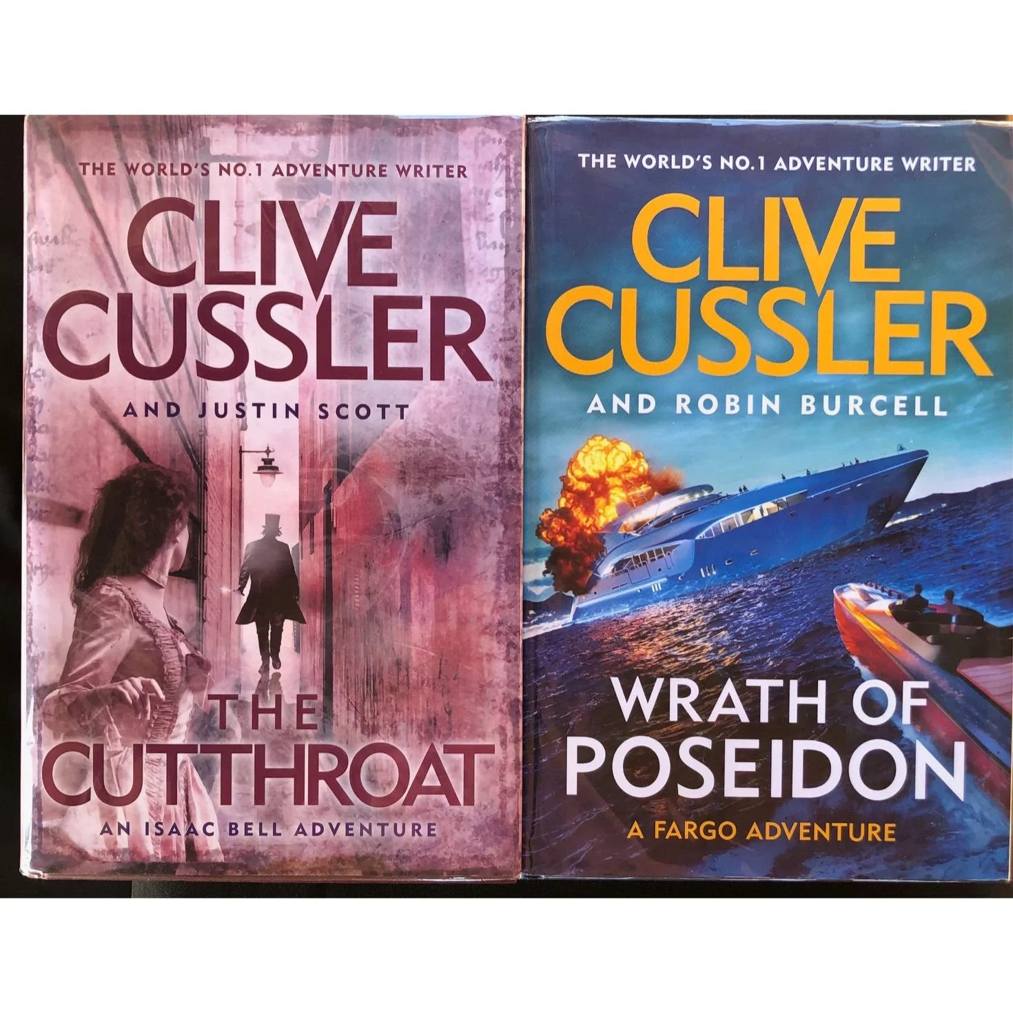 Two Clive Cussler First Editions Signed (2017/2020) R1,250