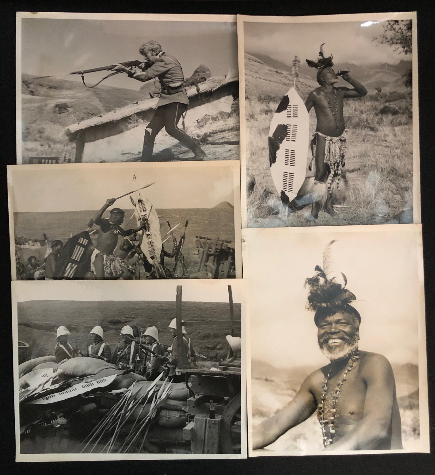Original, promotional stills from the 1964 film Zulu by photographer Peter G. Higgins (5)