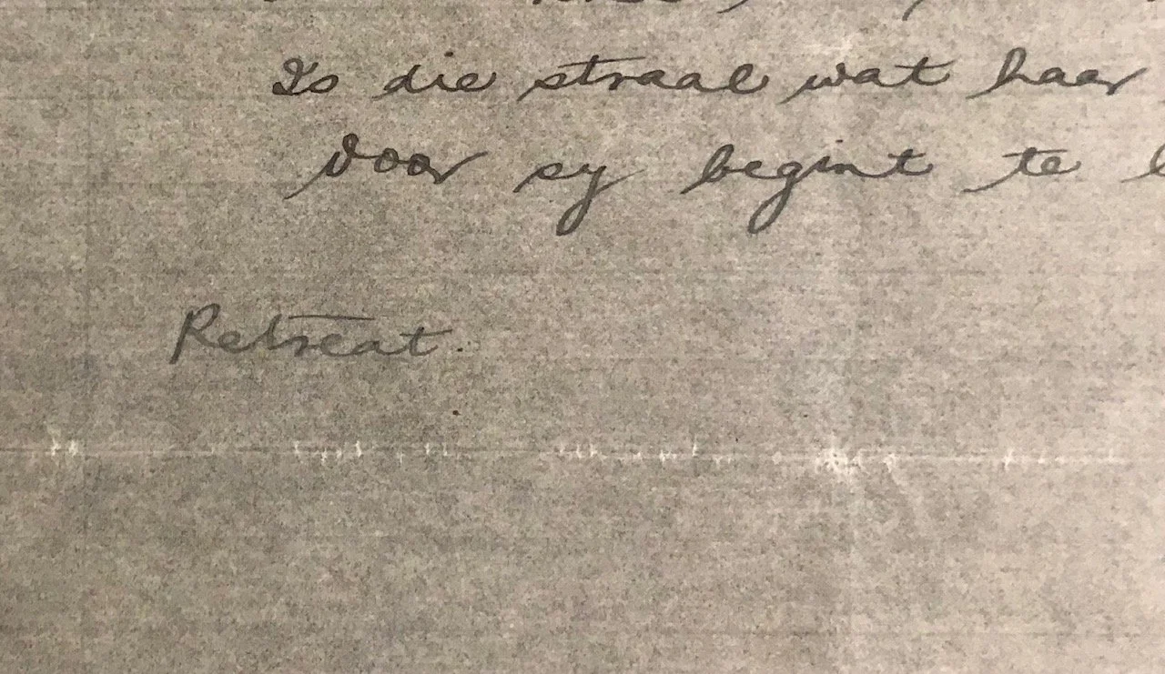 “Glimlag” a manuscript poem by I.D. du Plessis (c. 1950’s)
