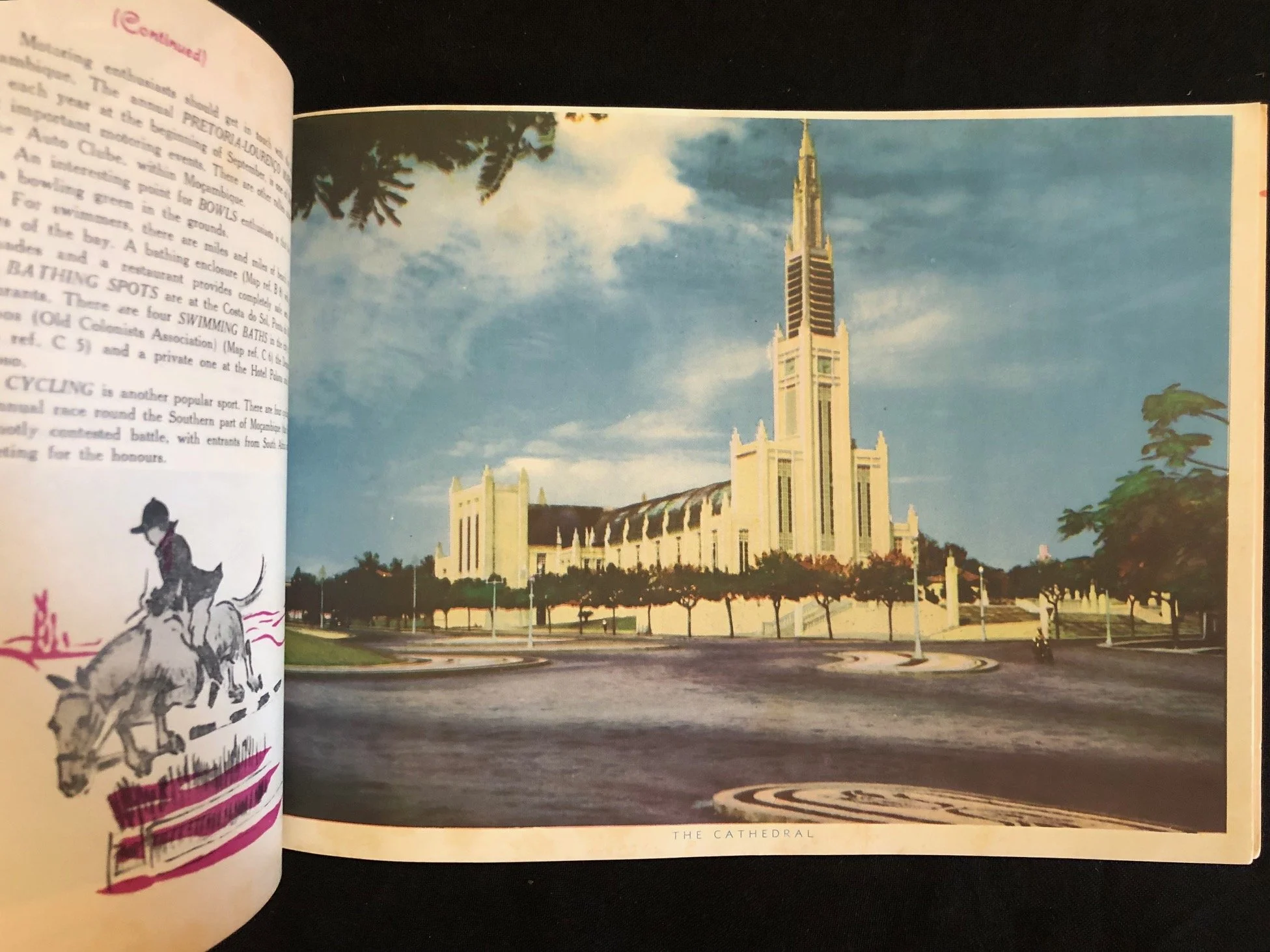 Lourenço Marques and the Moçambique Coast: A Guide, written by John Anthony (c.1955)