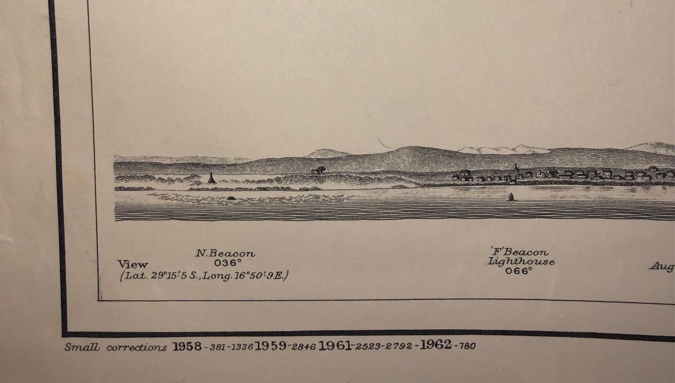 Anchorage’s on the South West Coast of Africa (1927-1962)