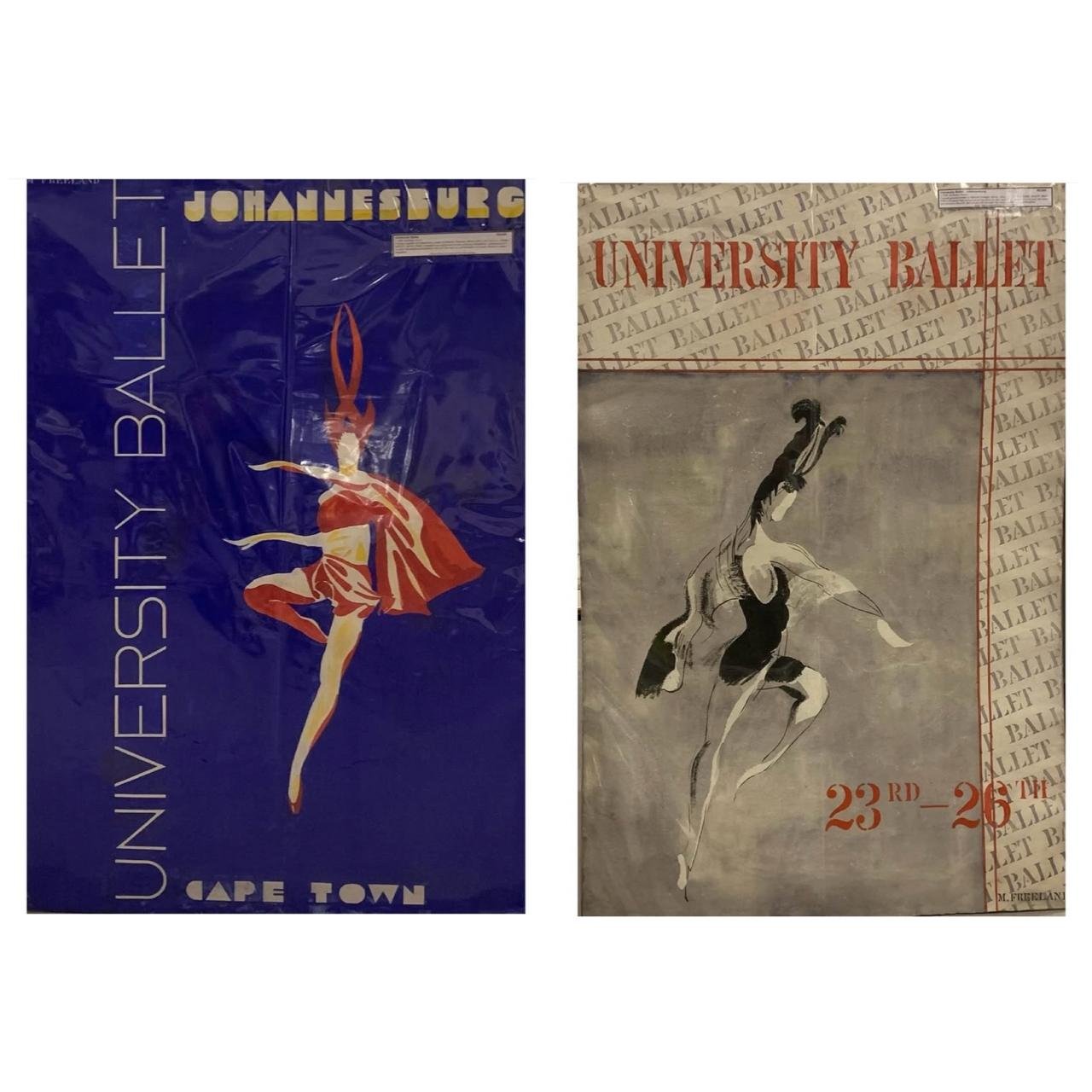 University Ballet Exhibition Posters c.1960 R5,000 each
