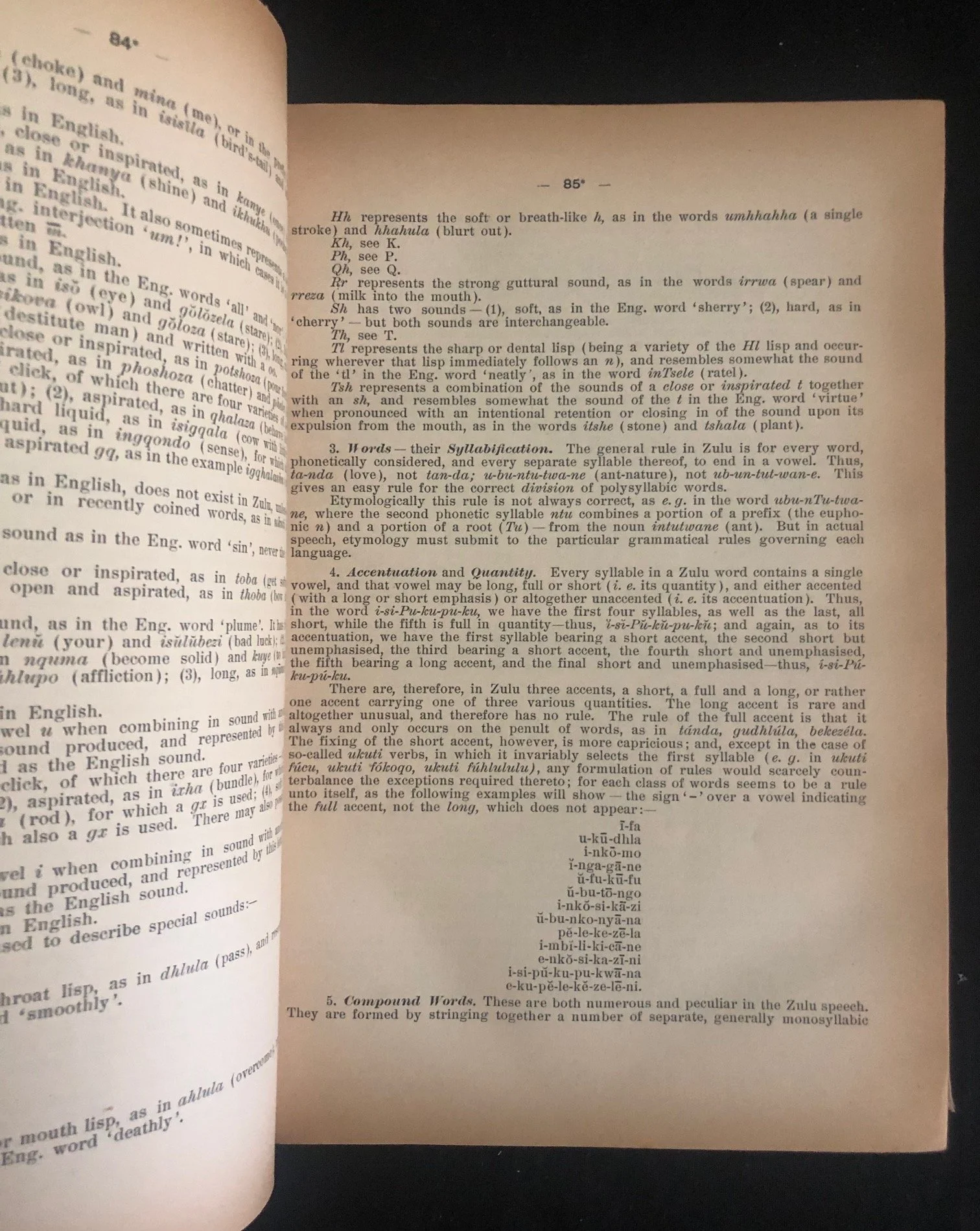 First edition of Father Alfred T. Bryant’s Zulu-English Dictionary (1905)