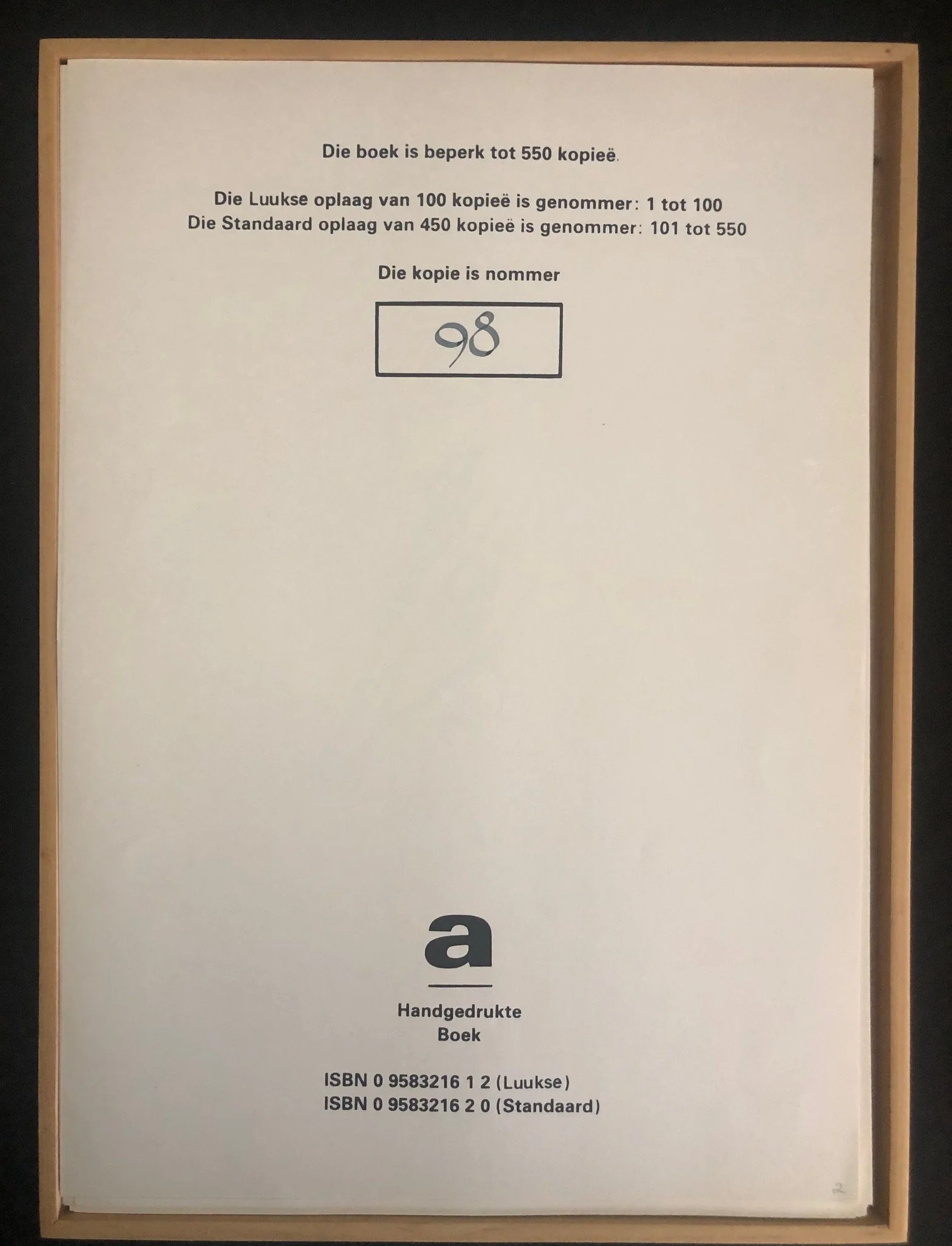 Father Frans Claerhout Deluxe boxed set, incomplete (1992)
