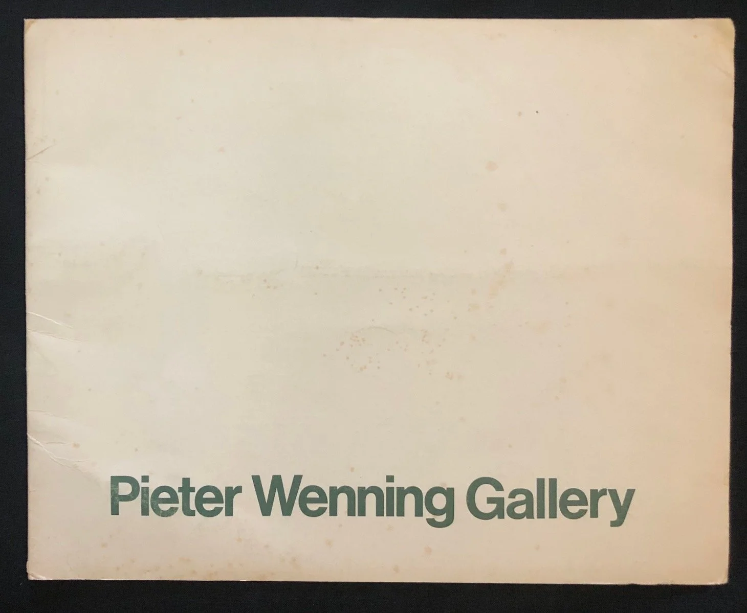 Invitation with original, signed etching by Ernest Ullmann (1975)
