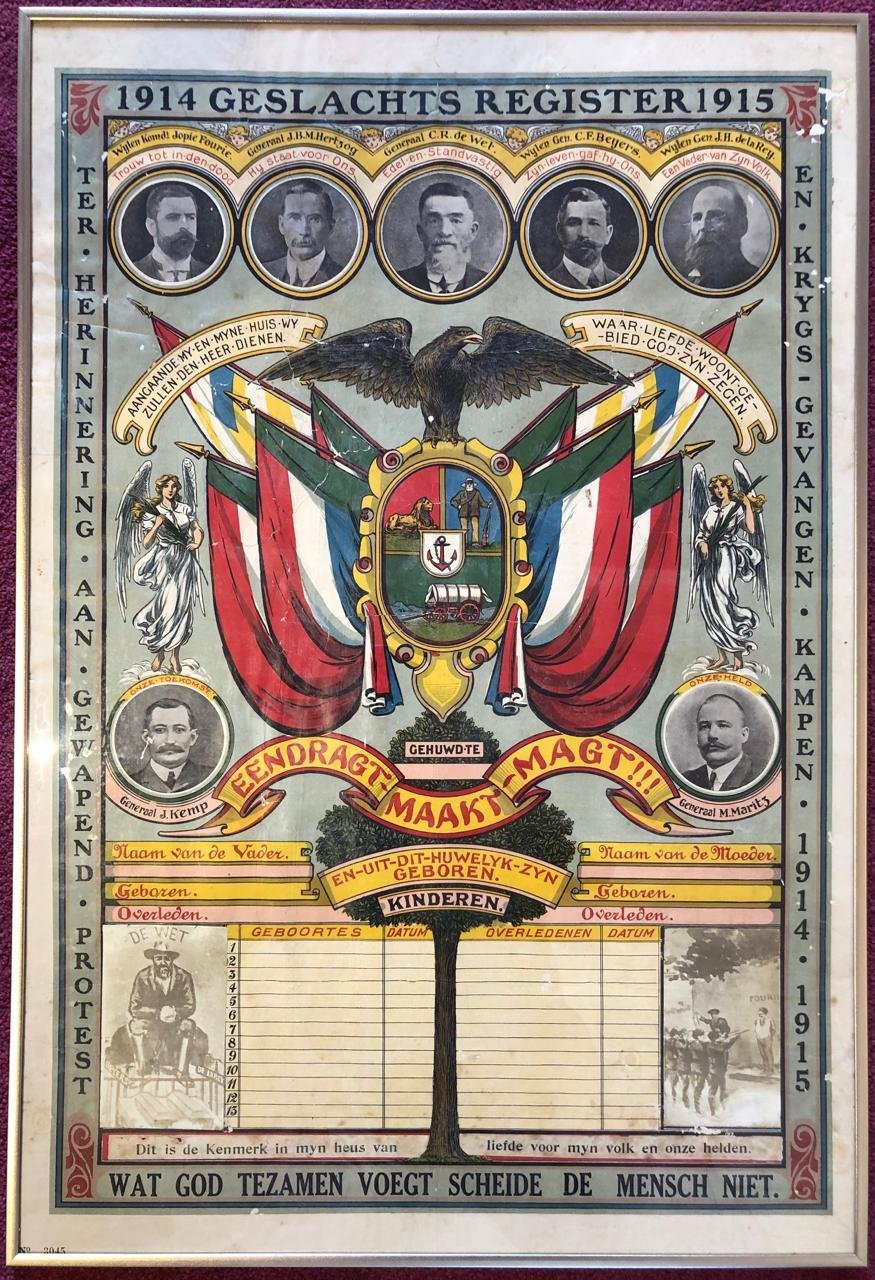 1914 Maritz Rebellion Poster (1915)