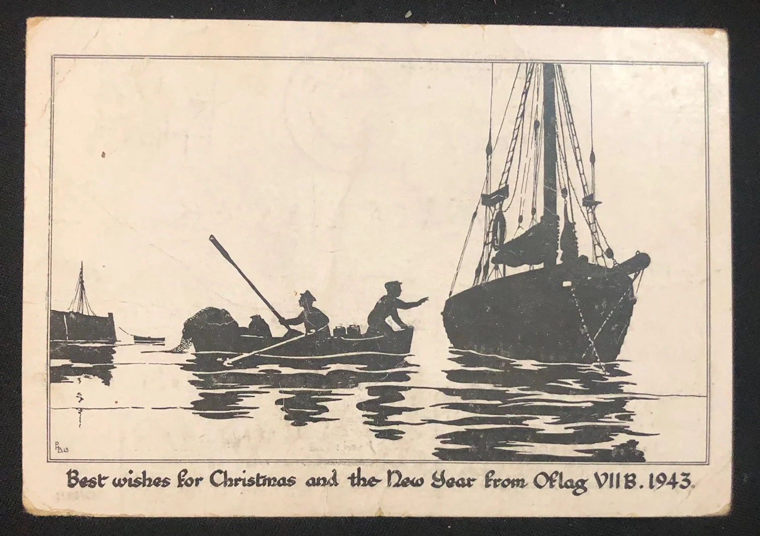 WW ll POW postcards - Lt. Col. P.L. Kriek 1.jpg