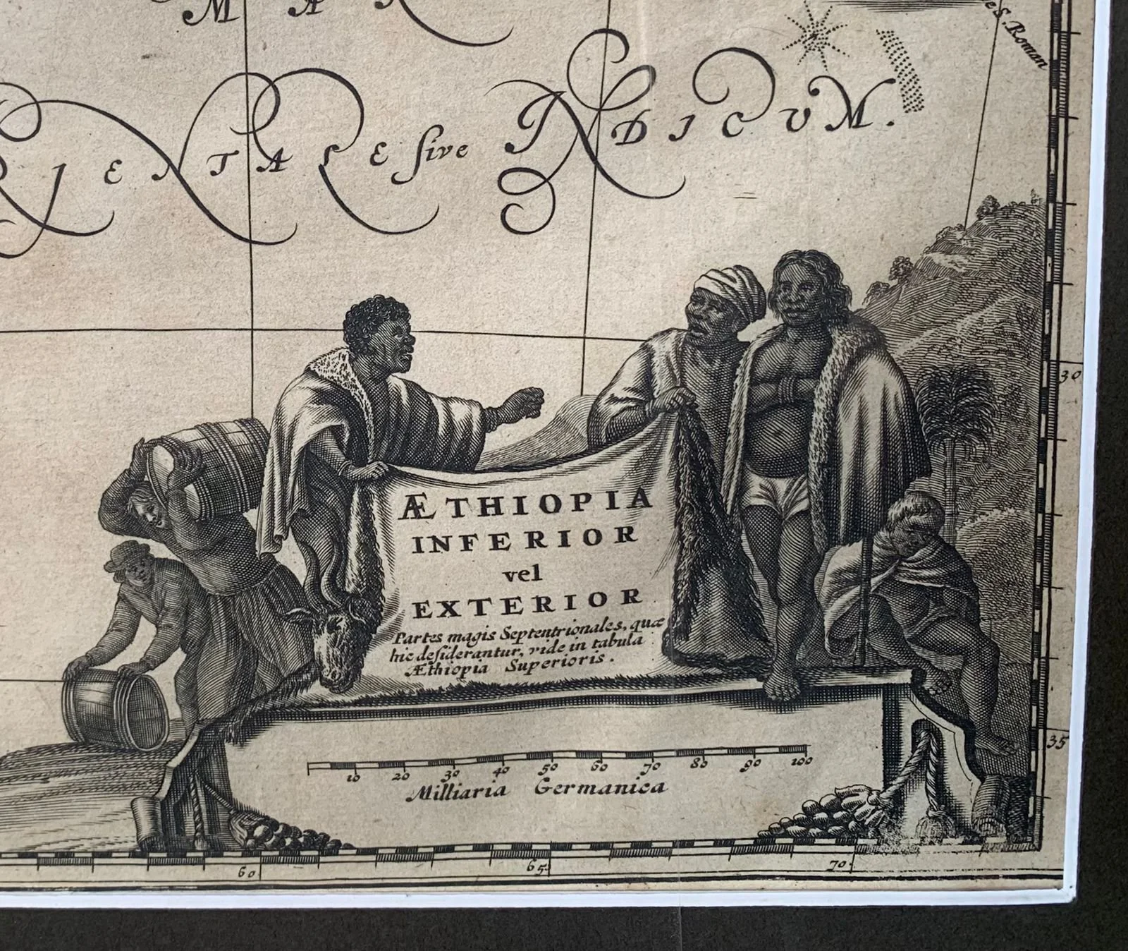 Lower and Exterior Ethiopia by Olfert Dapper (1670) 