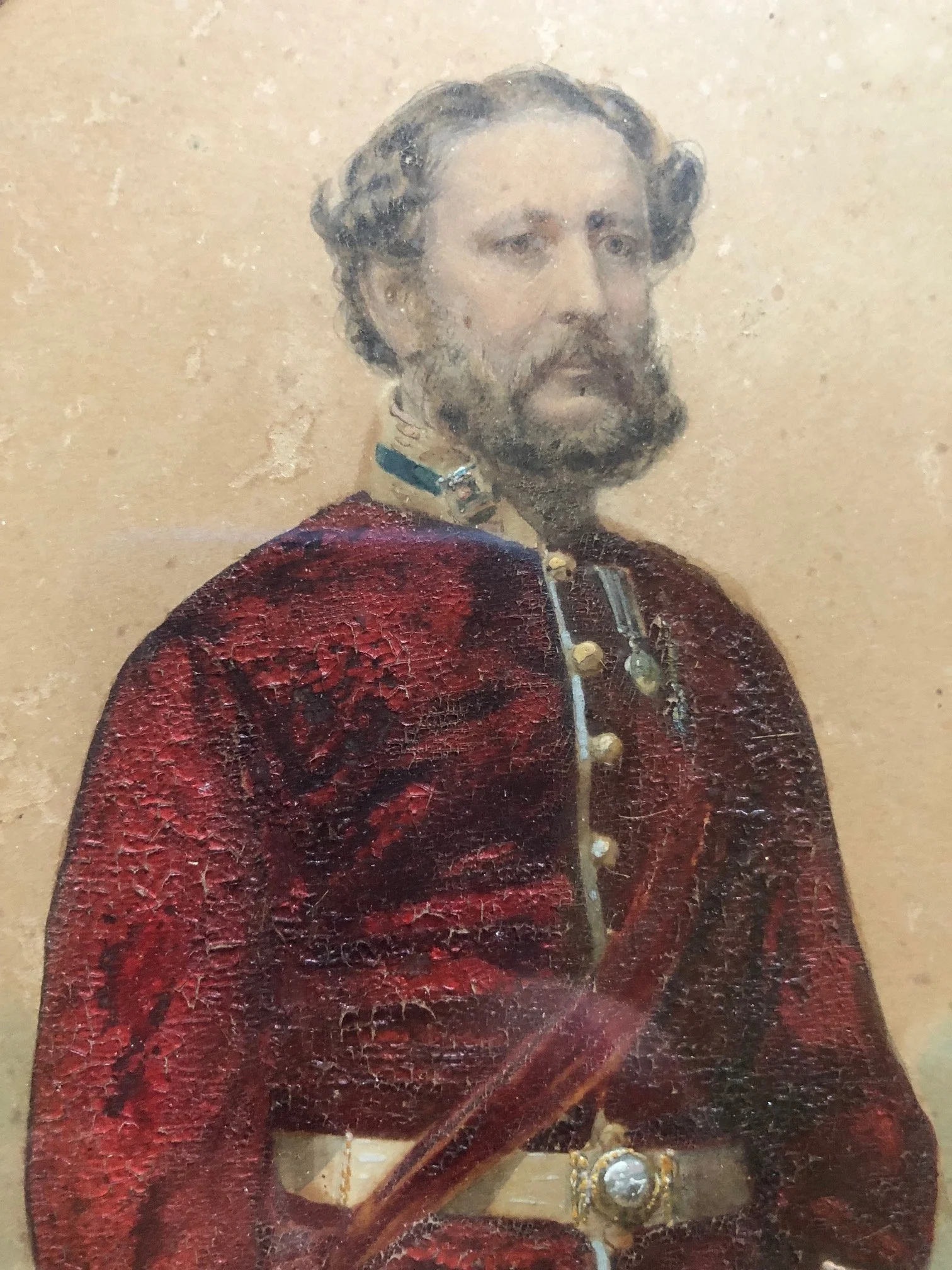 Portrait of Major Edward Henry Edwin Daniell, DSO (c.1895)
