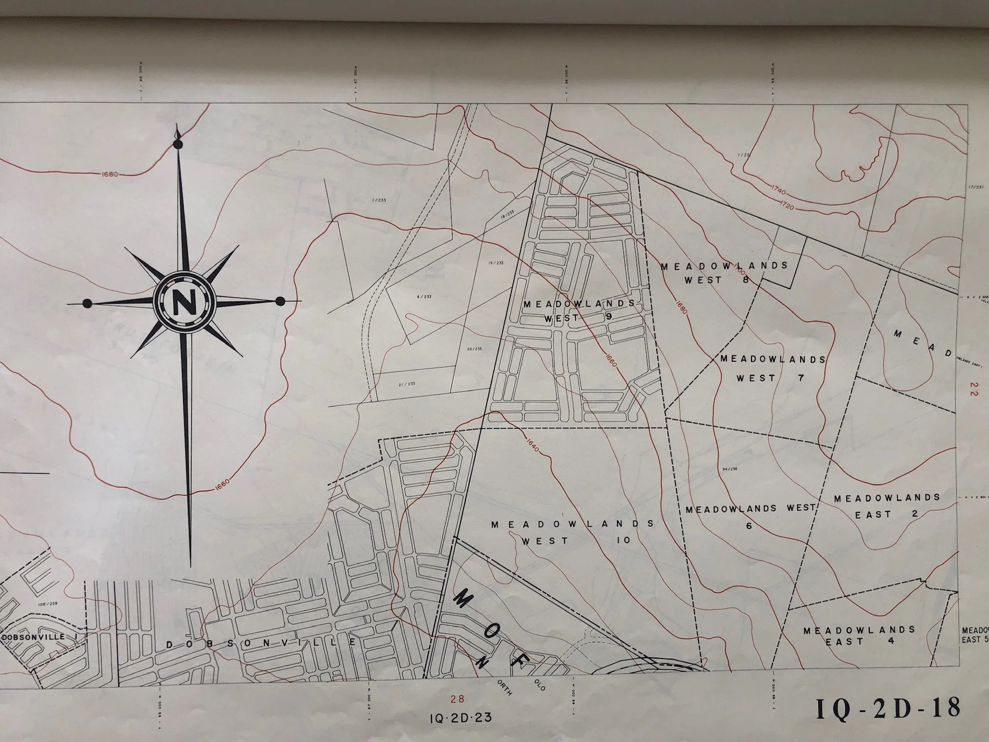 City of Johannesburg: Plan of the Municipal Area (1984) 