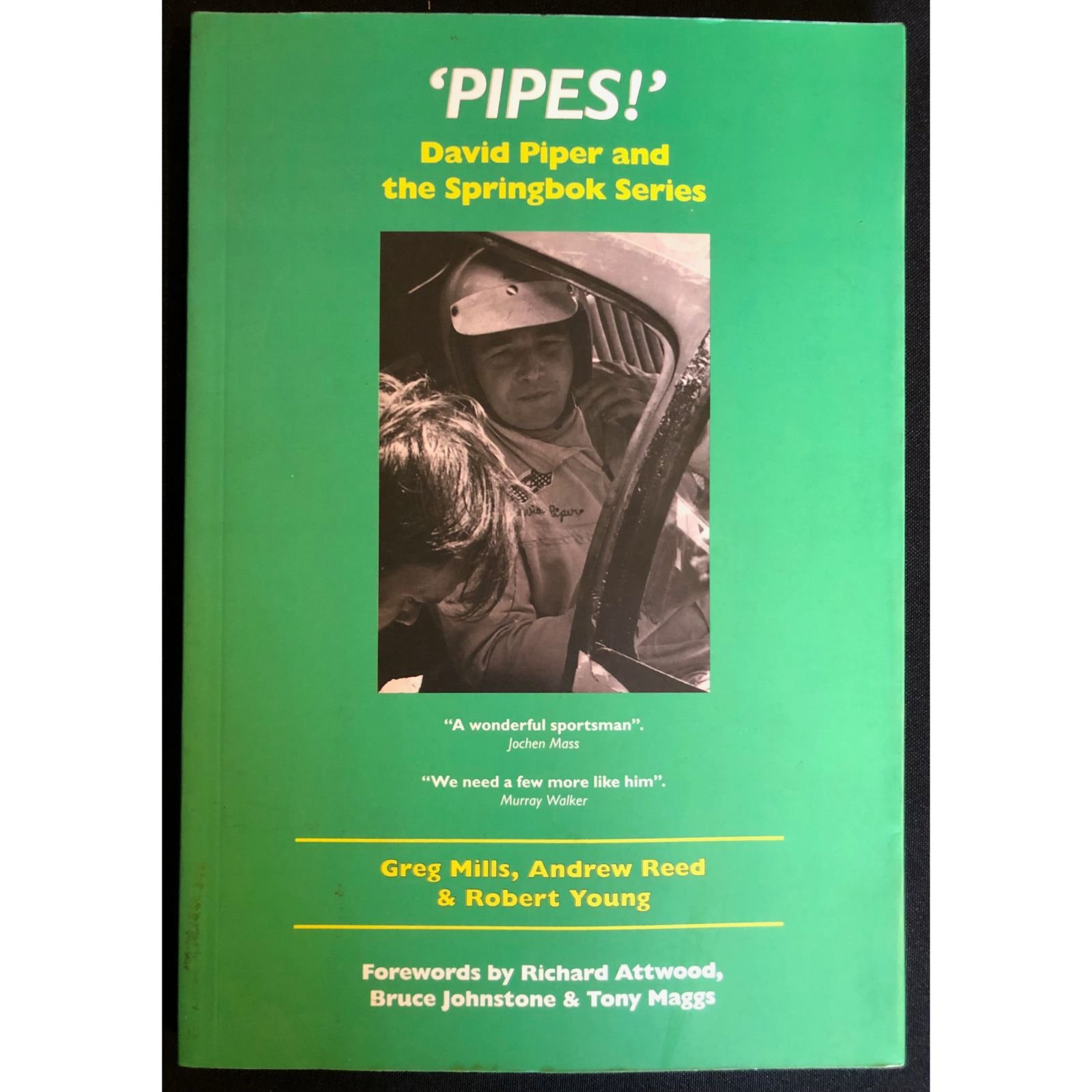 Motorsport: Pipes! David Piper and the Springbok Series (signed) R3,500