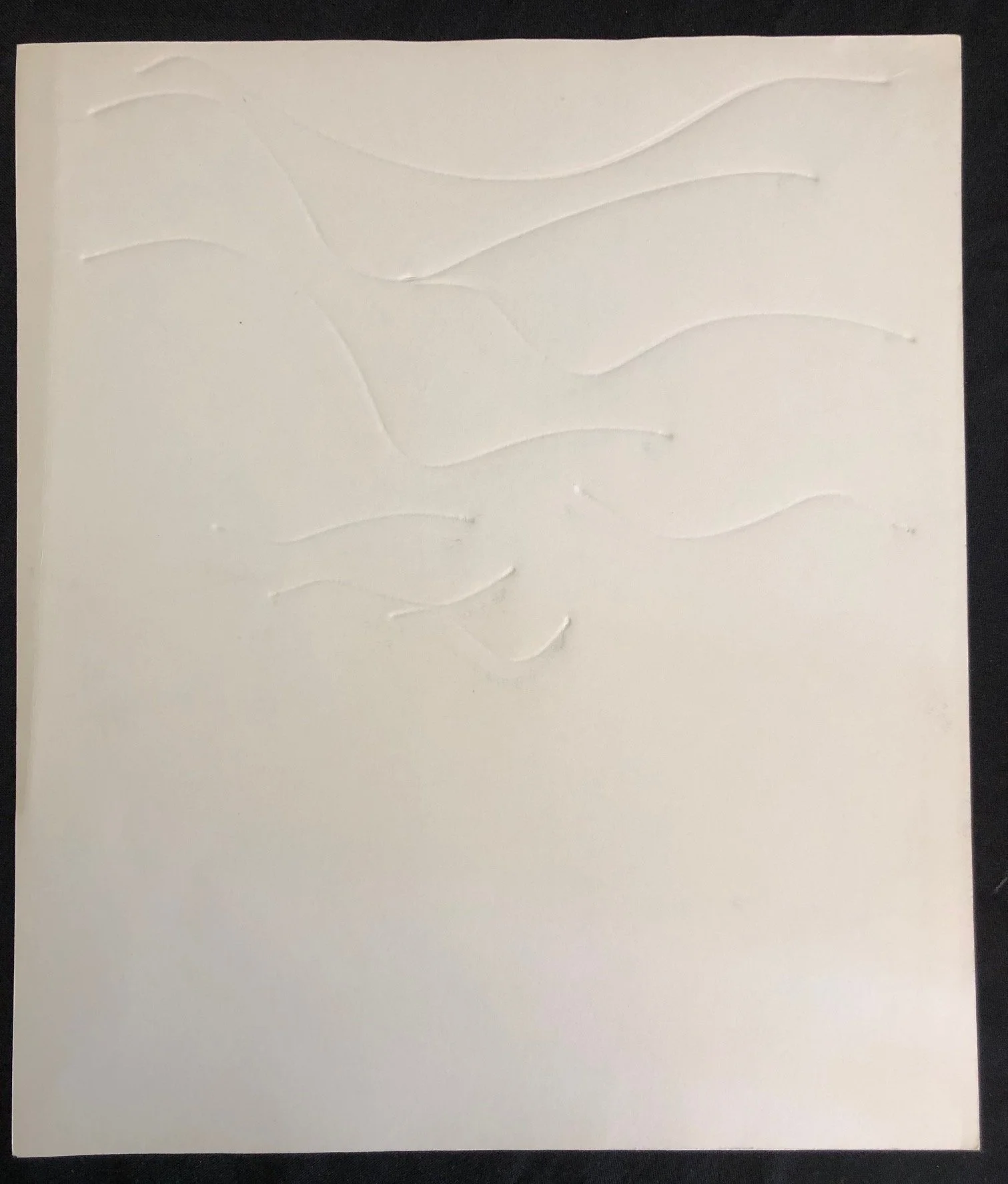 Reclining Nude Abstract by George Boys. c.1985