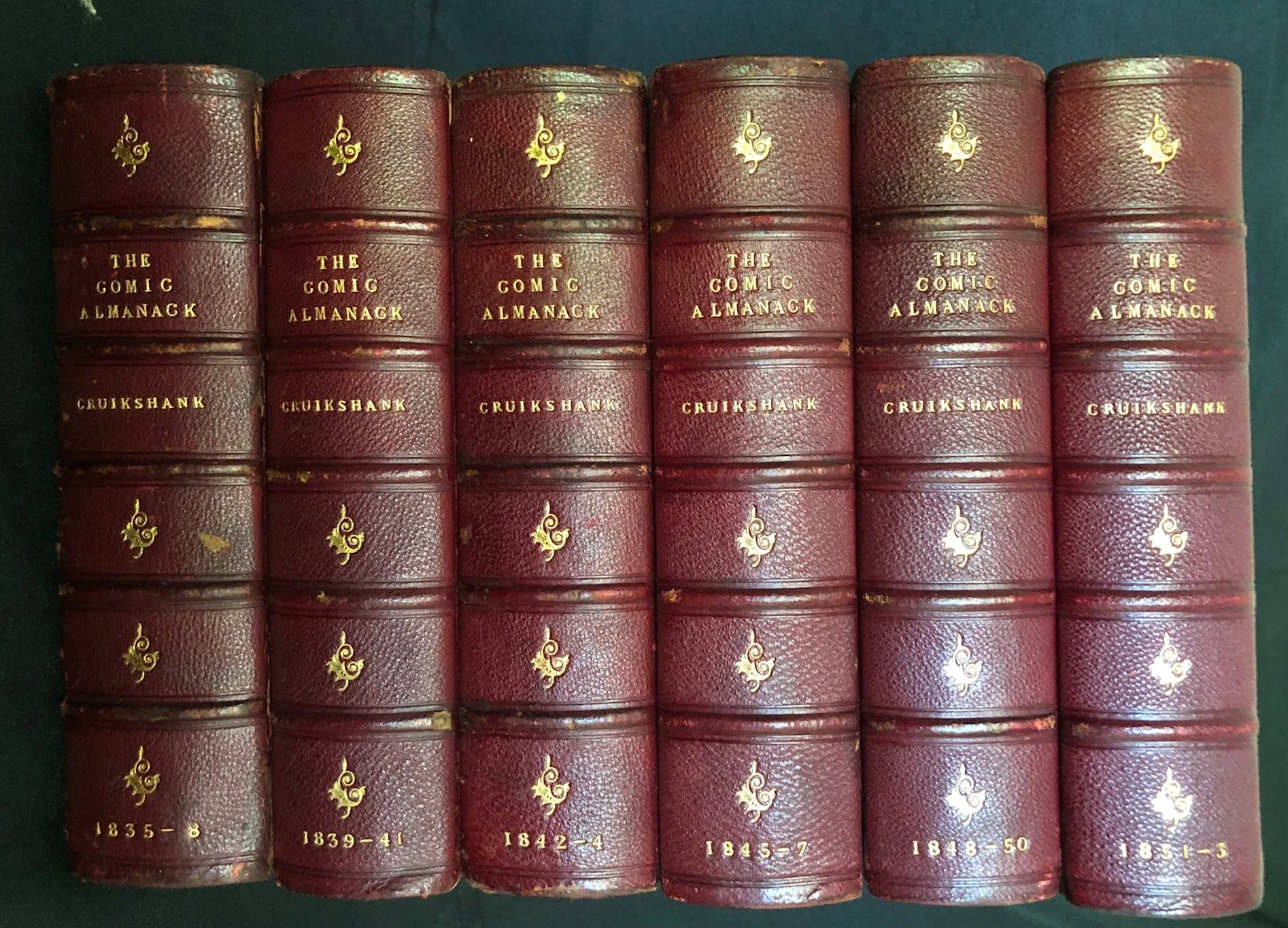 The Comic Almanack by George Cruikshank (1835-1853) 