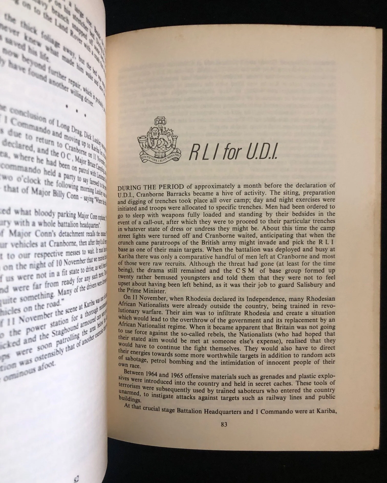 The Incredibles: The Story of the 1st Battalion, the Rhodesian Light Infantry (1977)