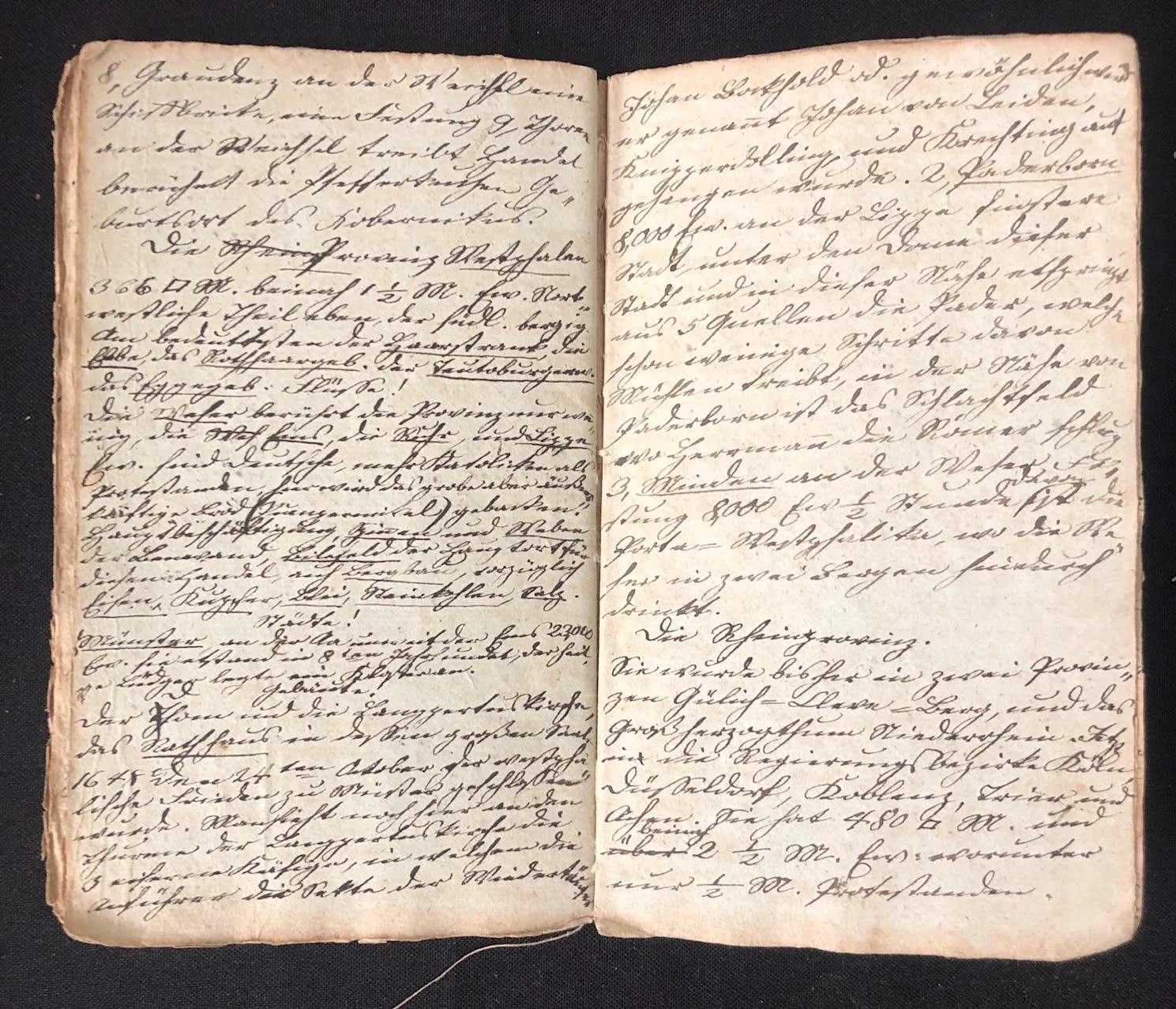 8Manuscript student’s geographical compendium written in German. c.1800.7.jpg