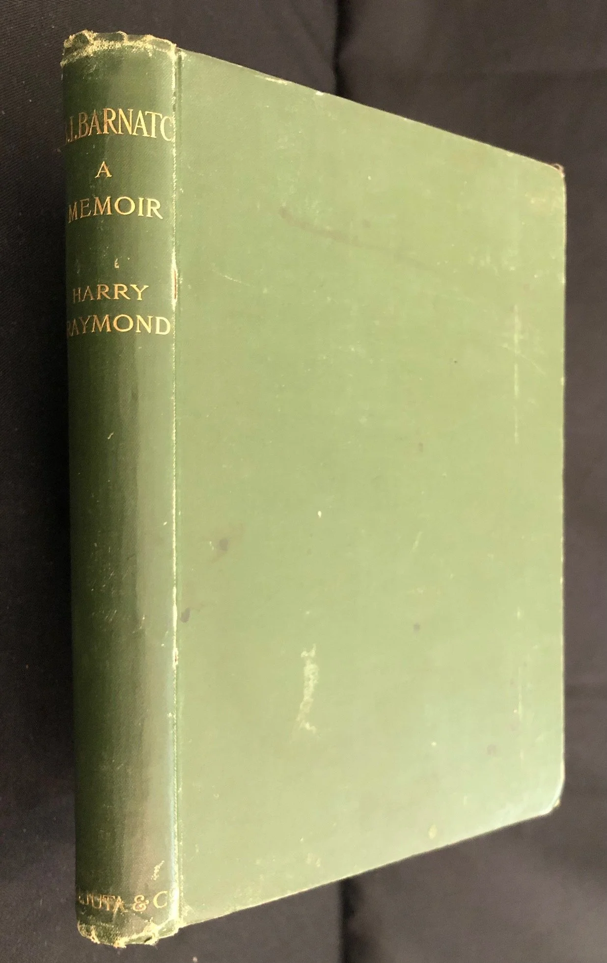 B. I. Barnato: A Memoir by Harry Raymond (1897)