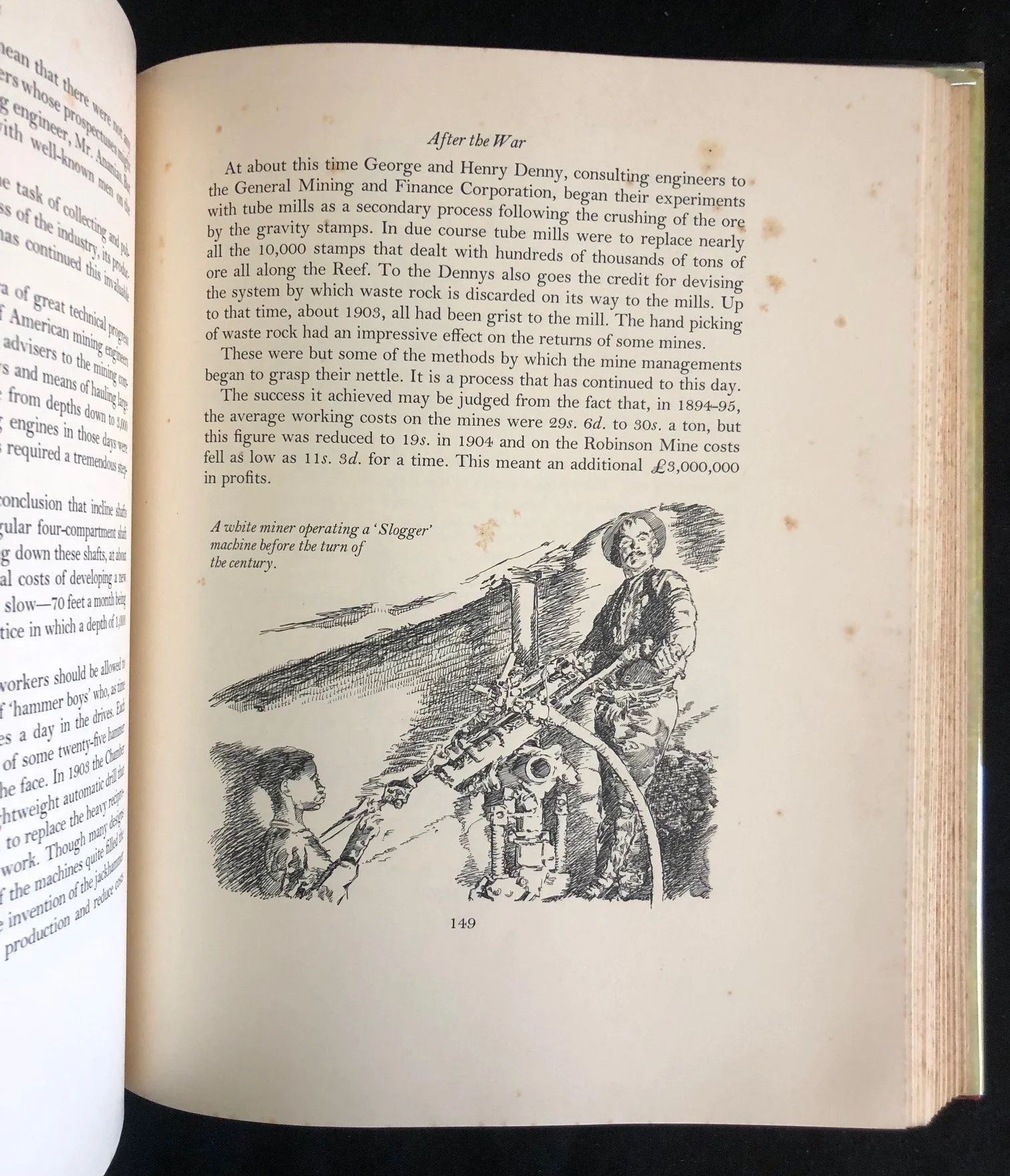 The Gold Miners by Cartwright. Signed deluxe edition (1962)