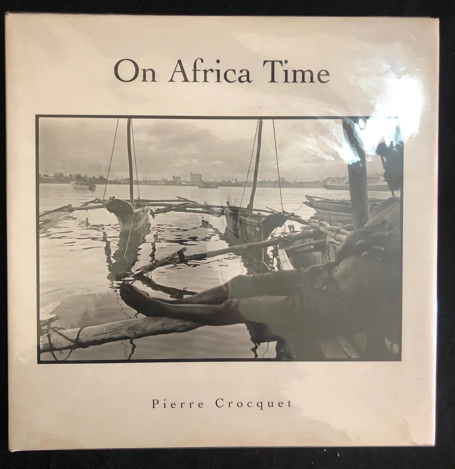 Fine-art photobook, On Africa Time by Pierre Crocquet, Signed (2003)