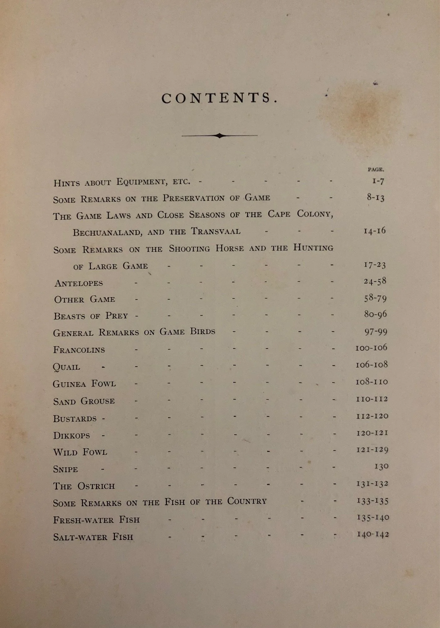 The Sportsman in South Africa by James A. Nicolls and William Eglington (1892)
