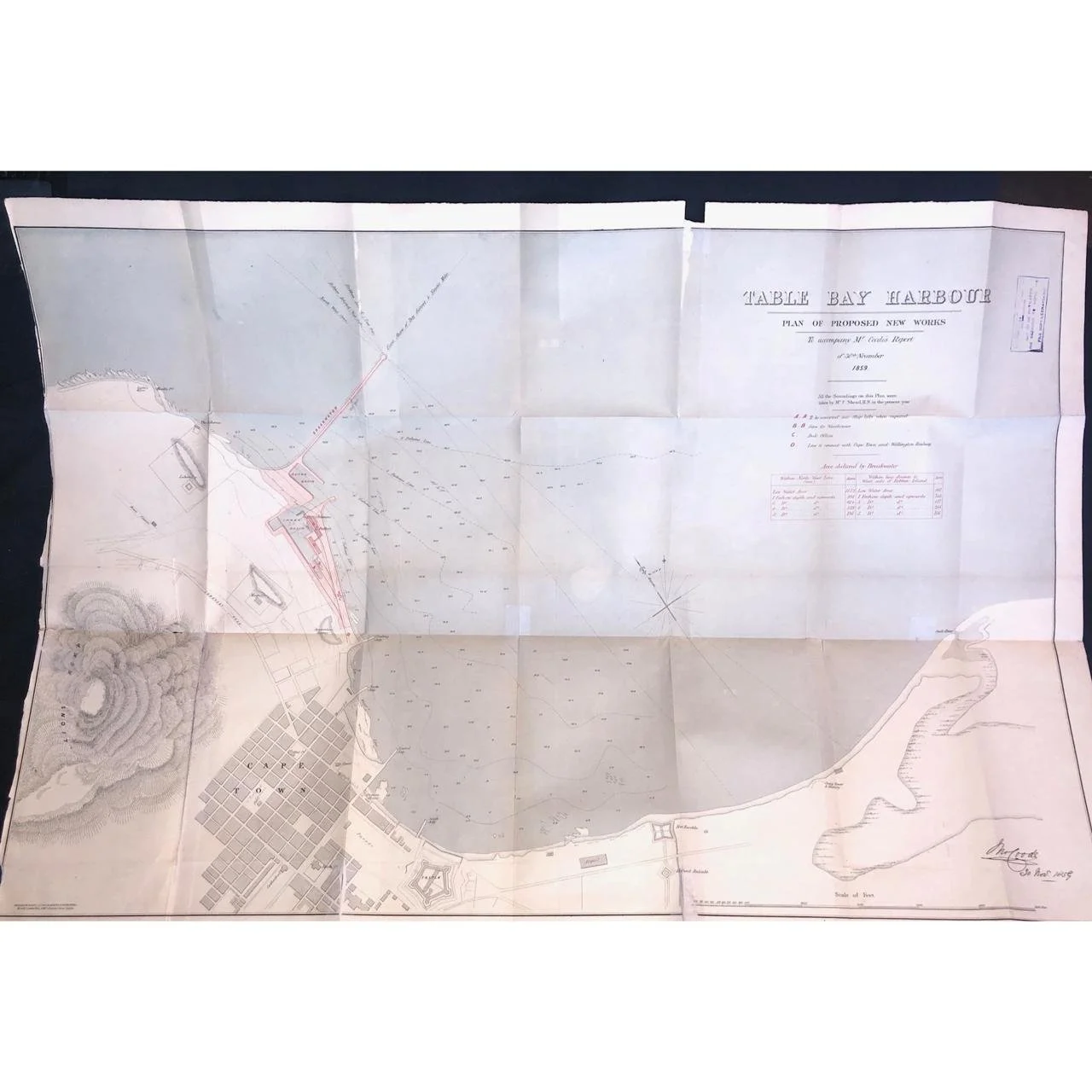 Table Bay Harbour (1859) R12,500