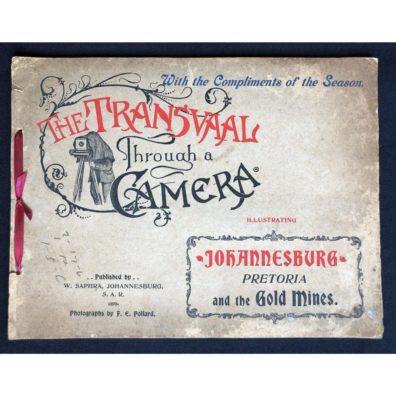 The Transvaal Through a Camera (c.1895) Sold Feb '26