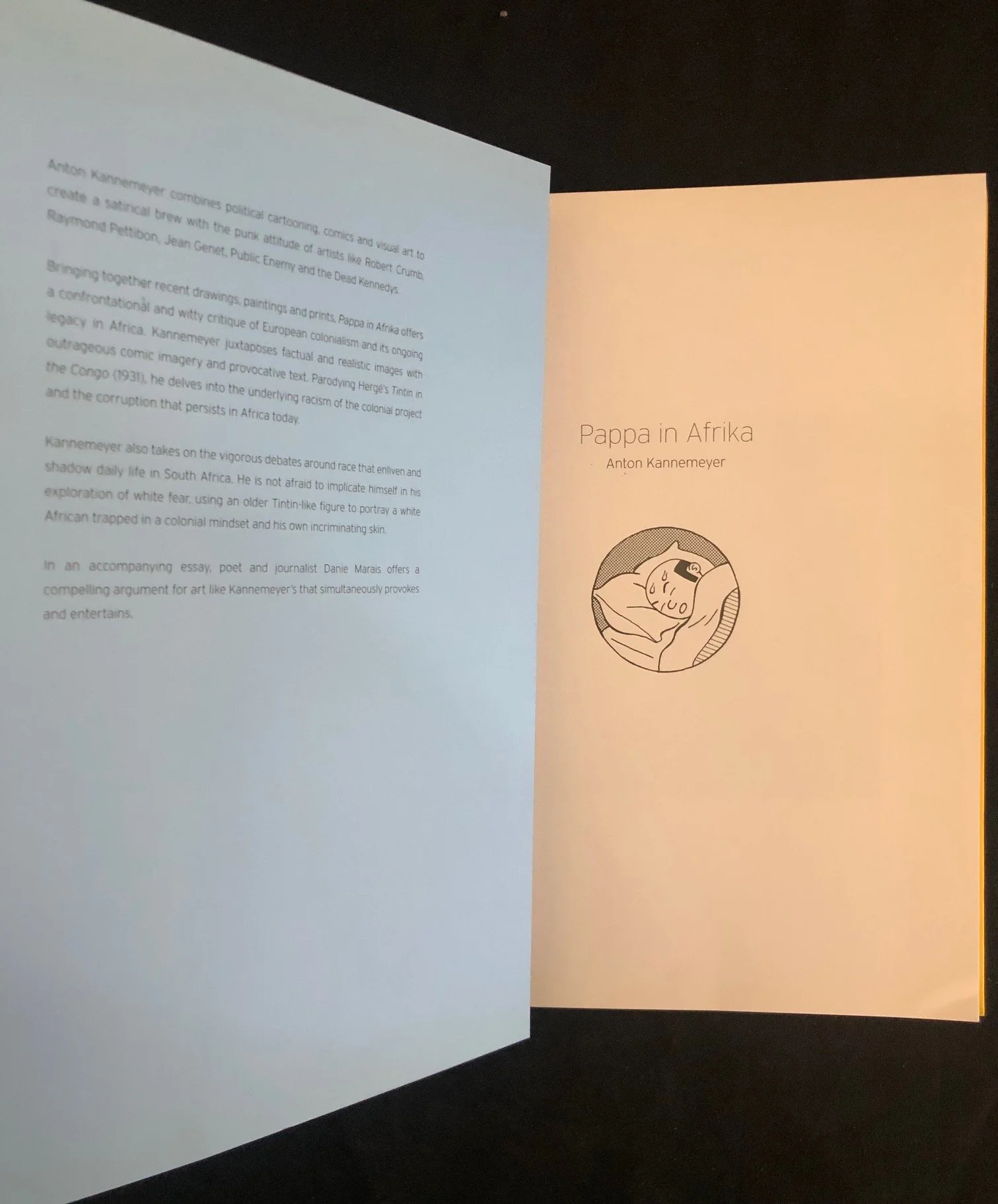 Pappa in Afrika by Anton Kannemeyer (first edition) 2010.