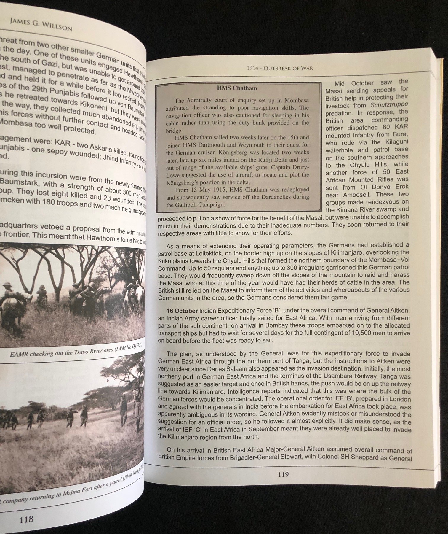 Guerrillas of Tsavo: The East African Campaign of the Great War 1914–1916 by James G. Willson (2012)