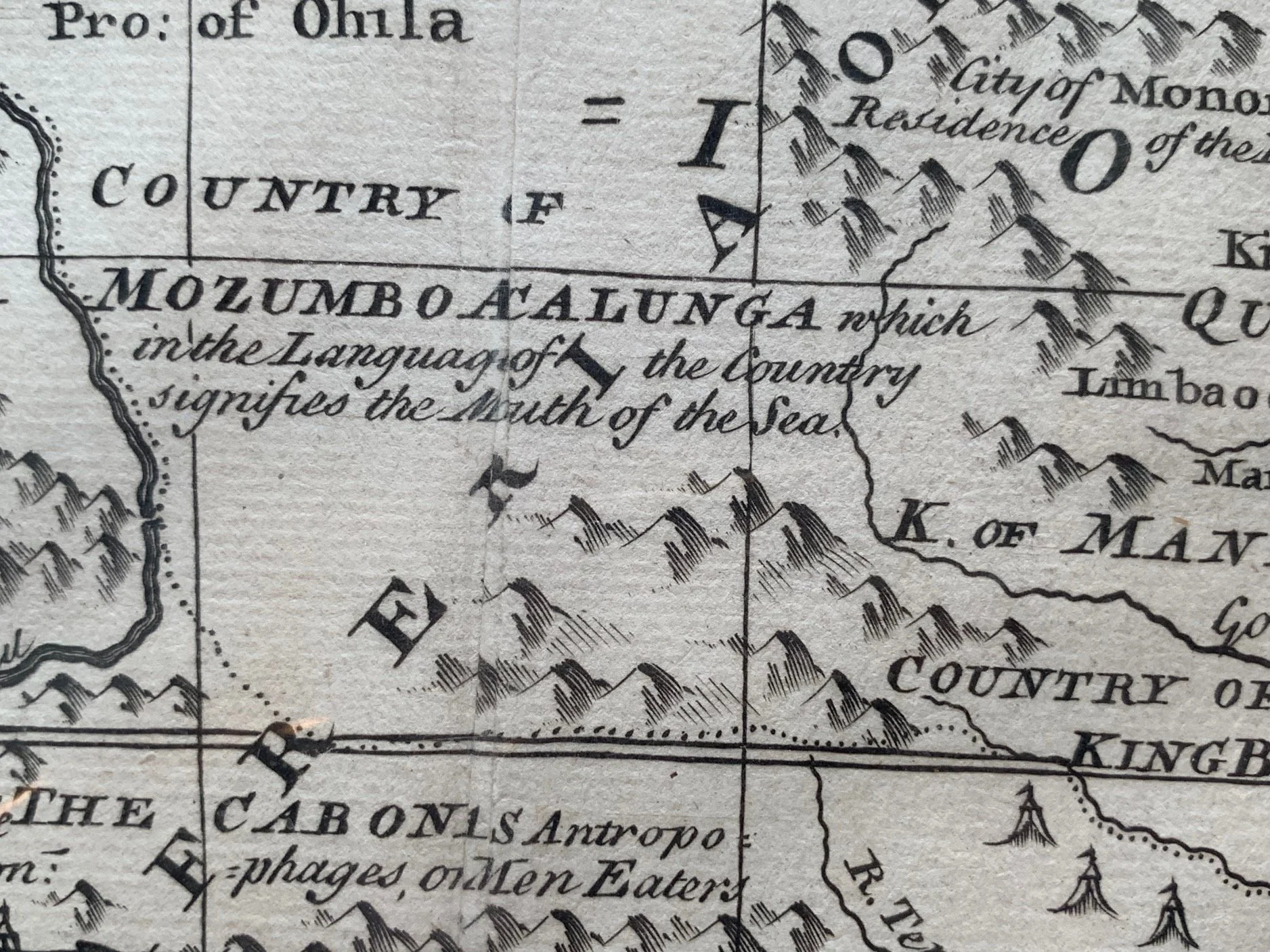 A New Map of the Southern Parts of Africa c.1747
