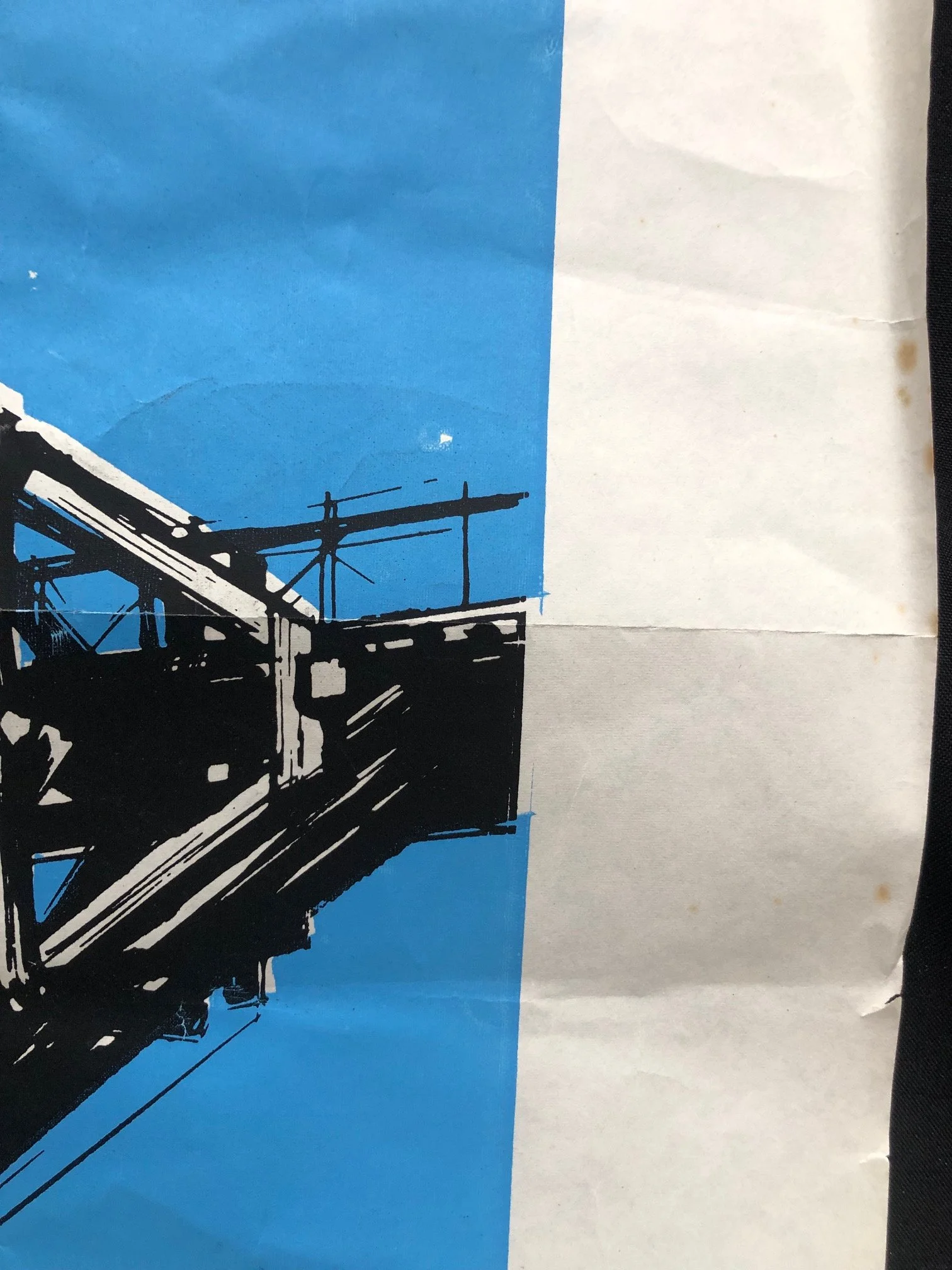 1970's movie poster: The Bridge on the River Kwai