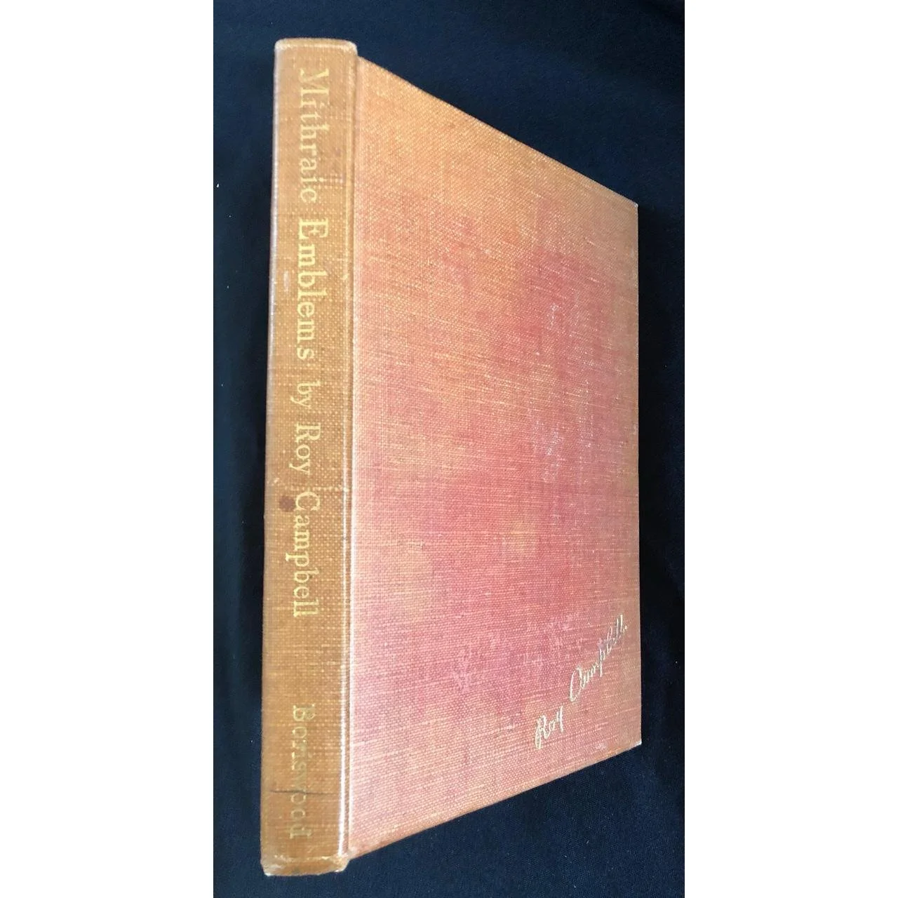 Poetry: Mithraic Emblems by Roy Campbell, signed (1936) R2,000