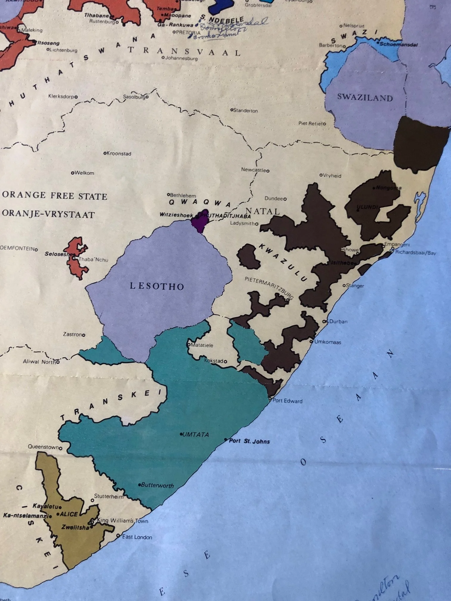 “R.S.A. Black Homelands Consolidation Proposals” (1975)