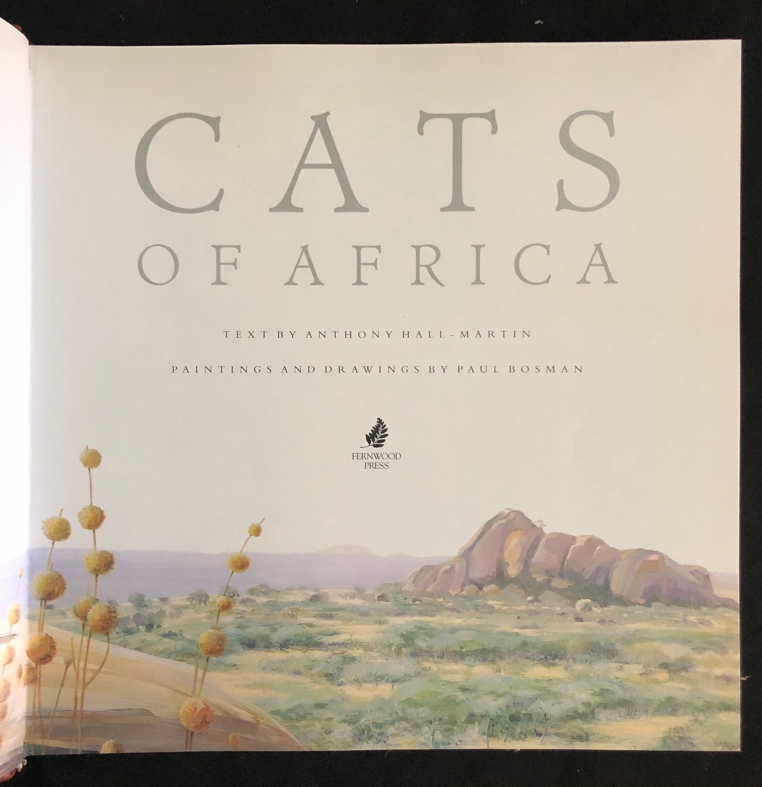 A deluxe edition of Cats by Dr. Anthony Hall-Martin (1997)