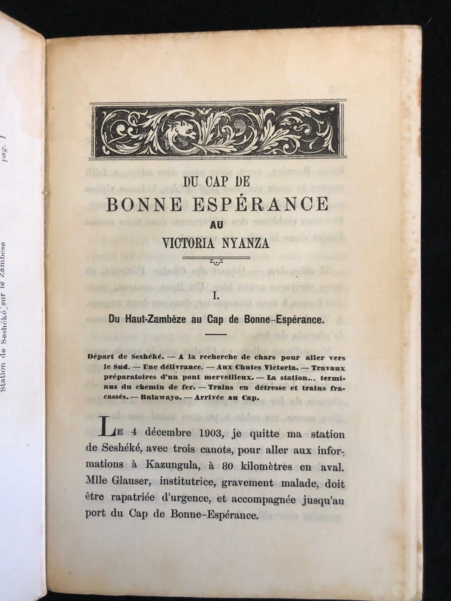 "From the Cape of Good Hope to Victoria Nyanza: Travel Notes"