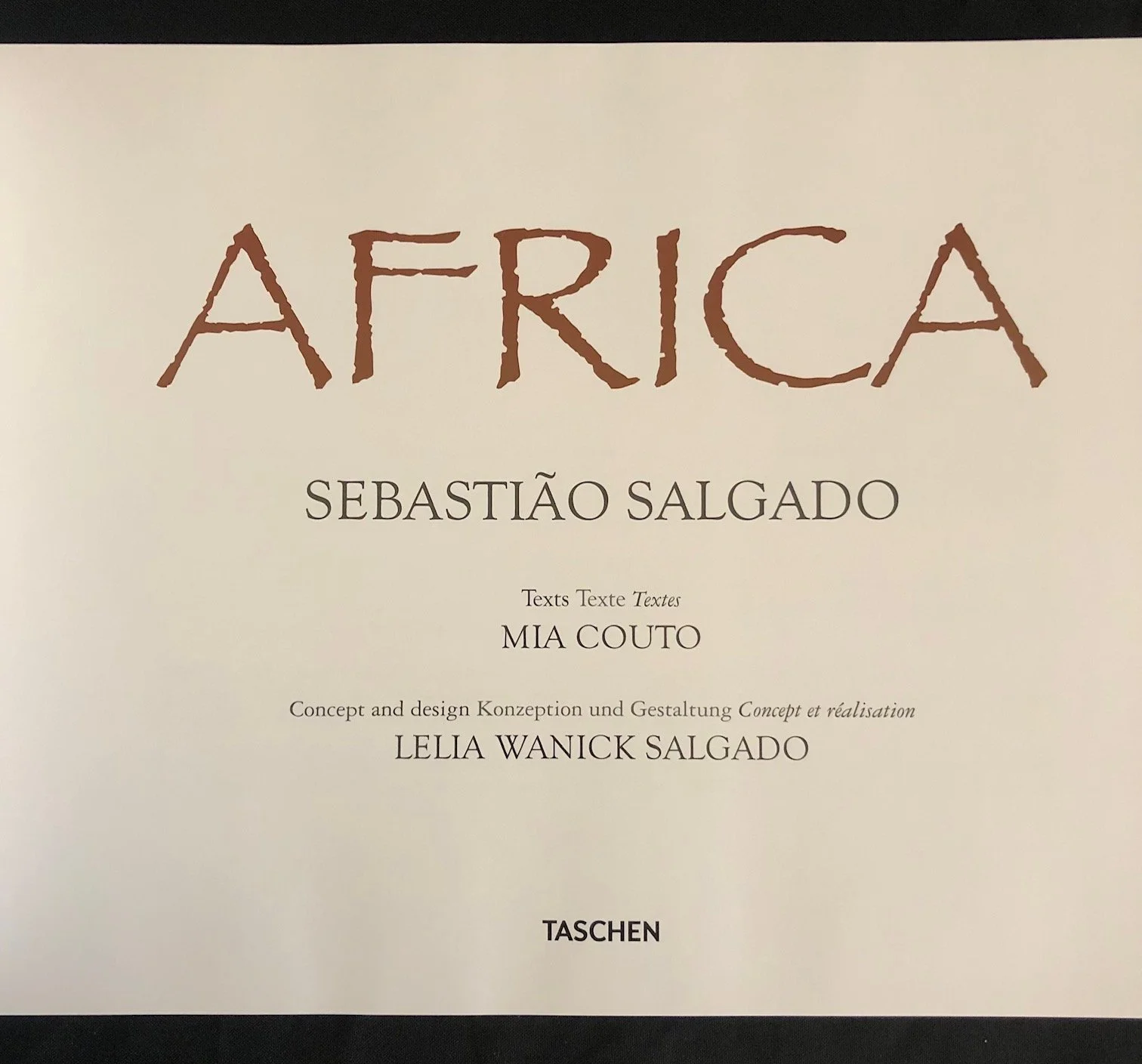 Africa by Sebastião Salgado (Taschen)