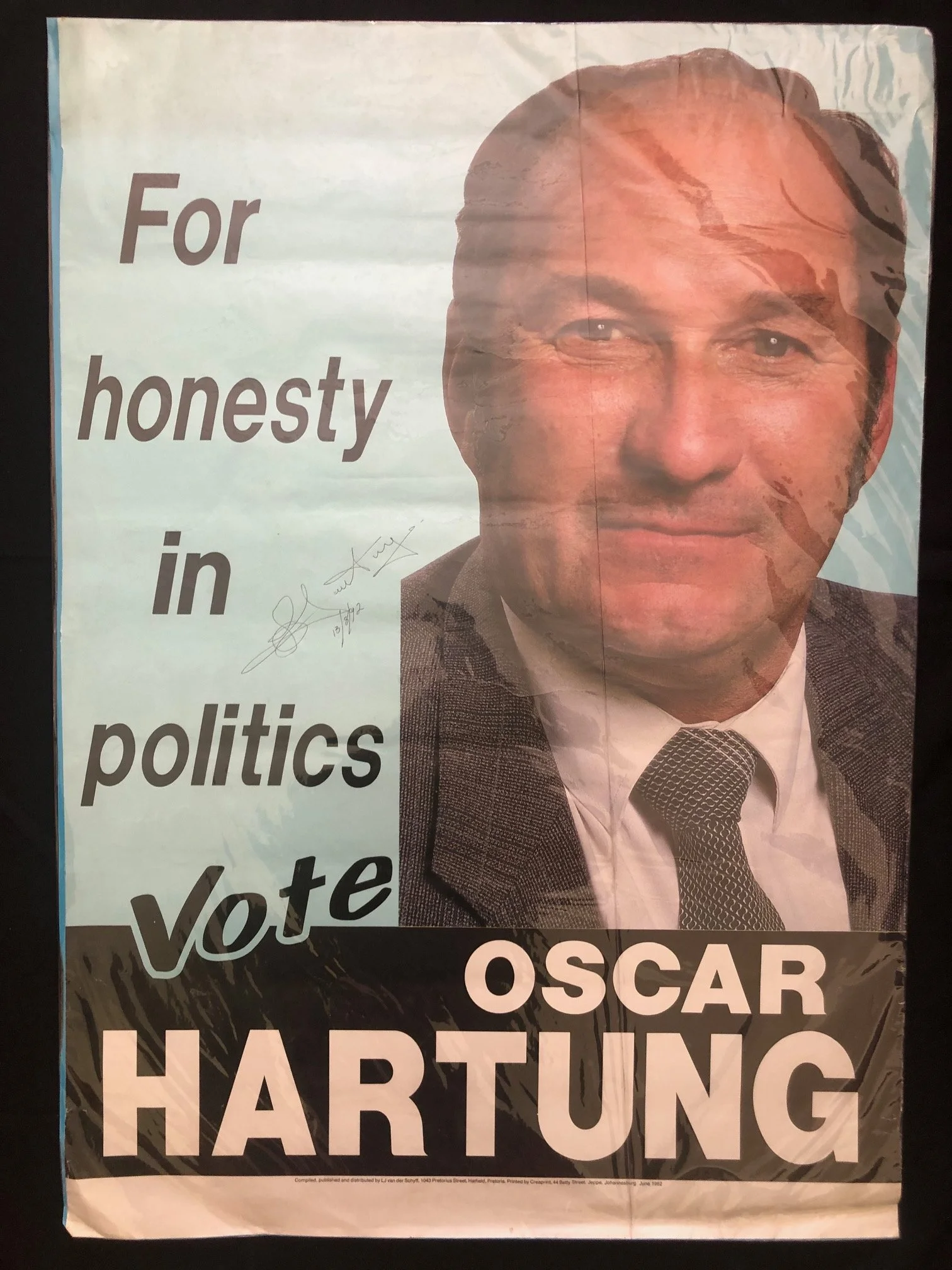 Vote OSCAR HARTUNG (1992) R1,450