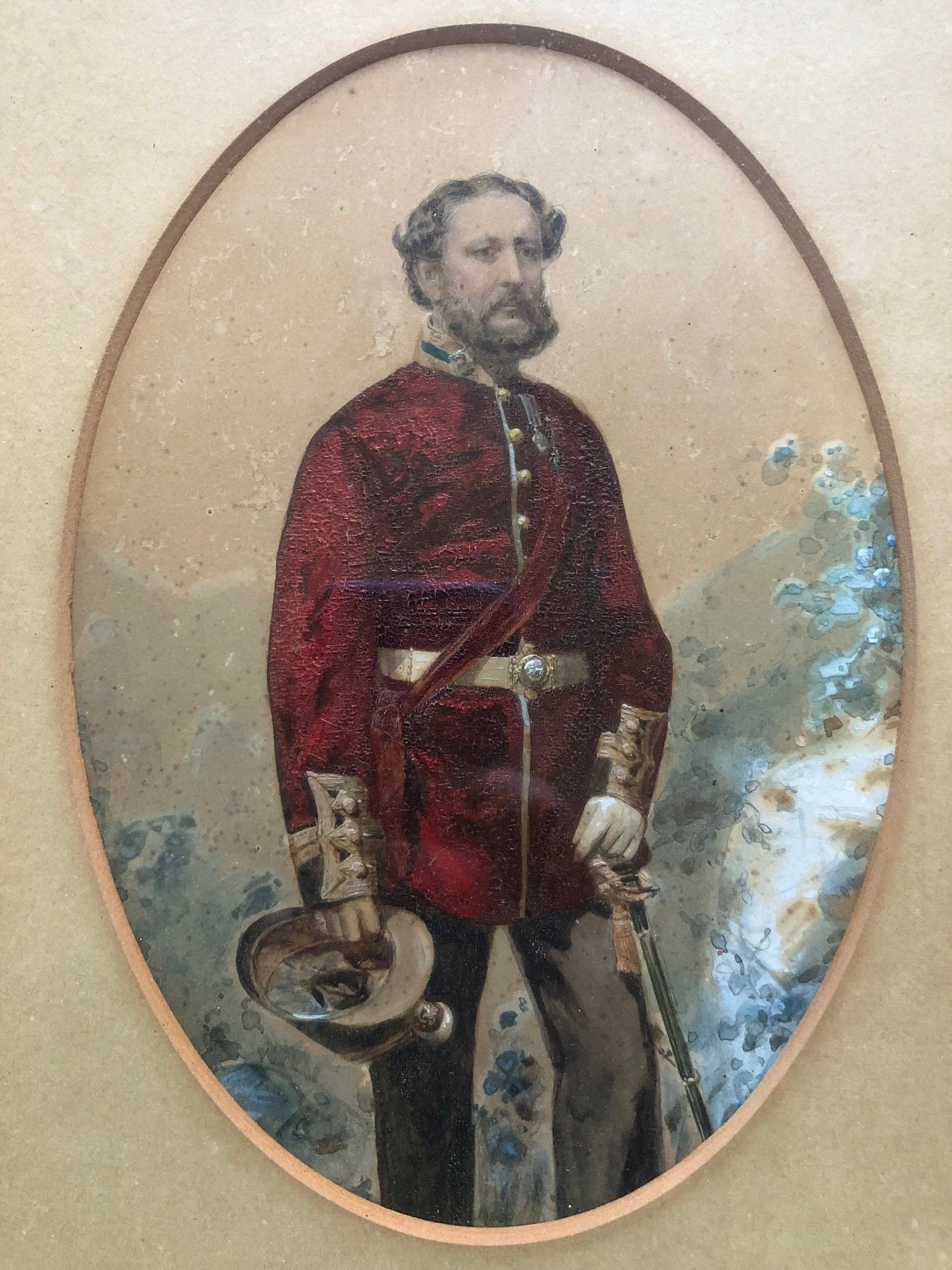 Portrait of Major Edward Henry Edwin Daniell, DSO (c.1895)