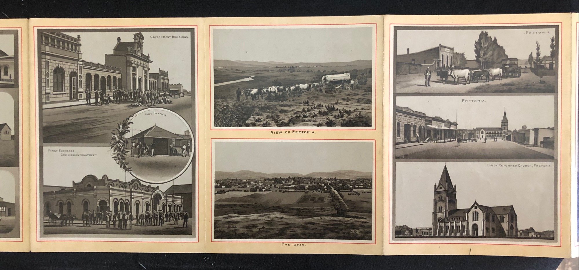 South African Gold Fields: Panoramic Views of Johannesburg (1889)