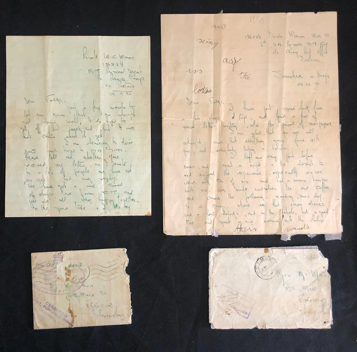 Letters From a Trainee: The East African Campaign (1940) R1,250
