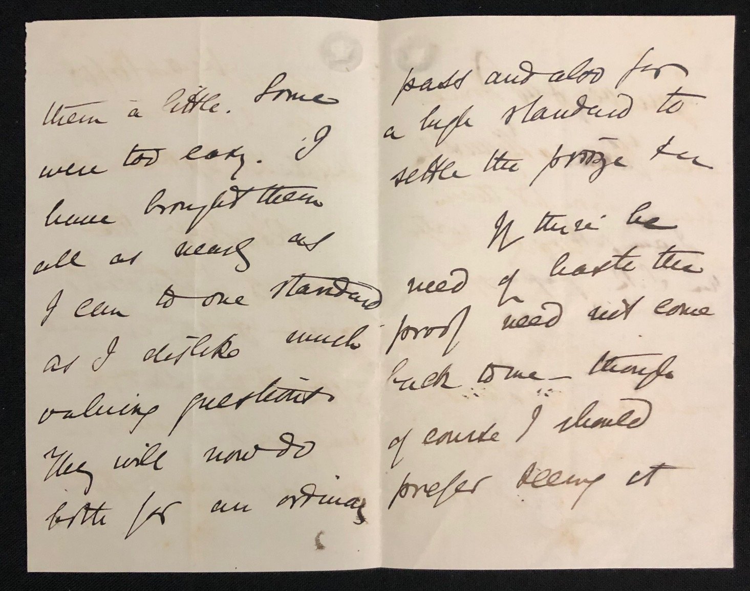Letter from Thomas Huxley ("Darwin's Bulldog") to Captain Donnelly
