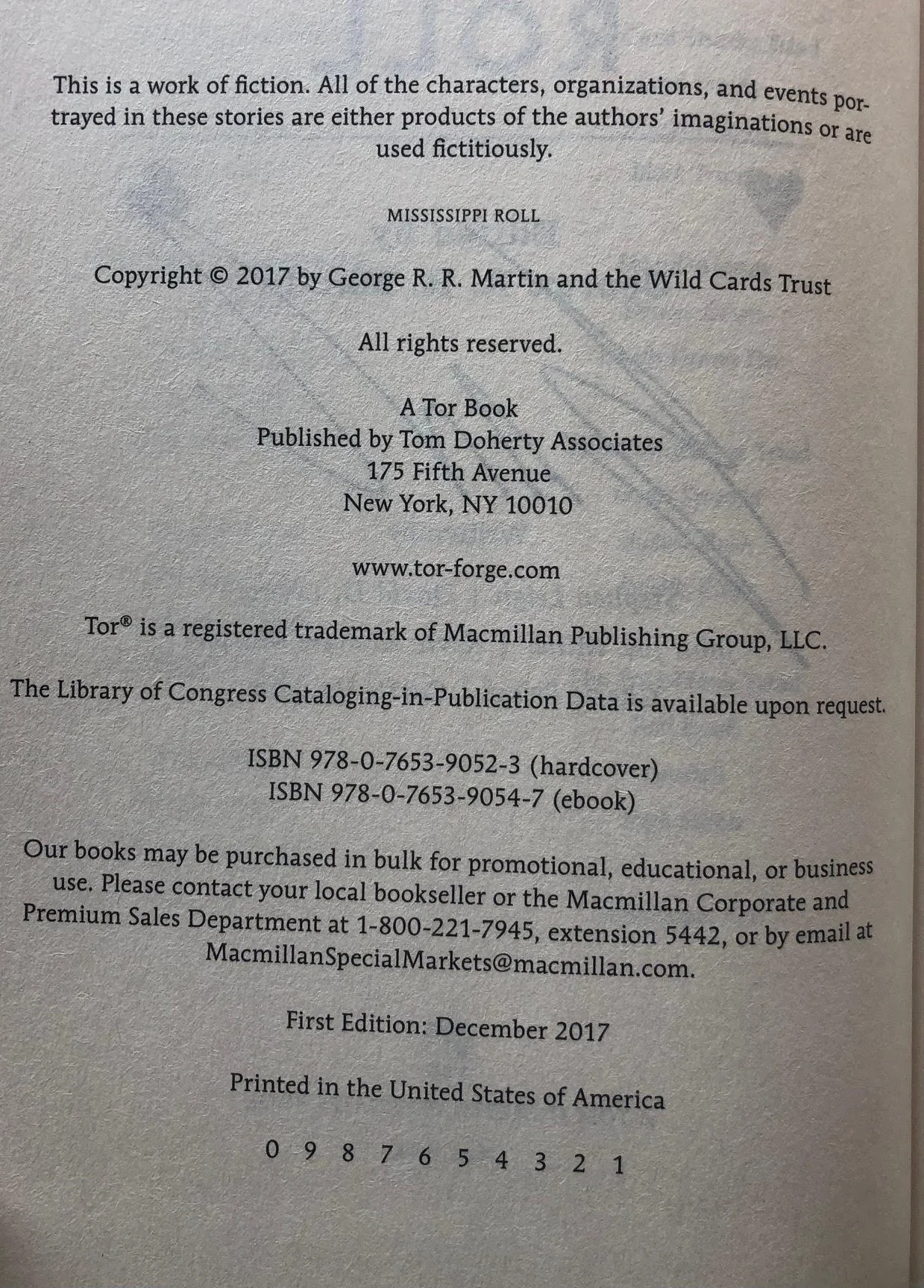 Signed George RR Martin First Editions 5.jpg