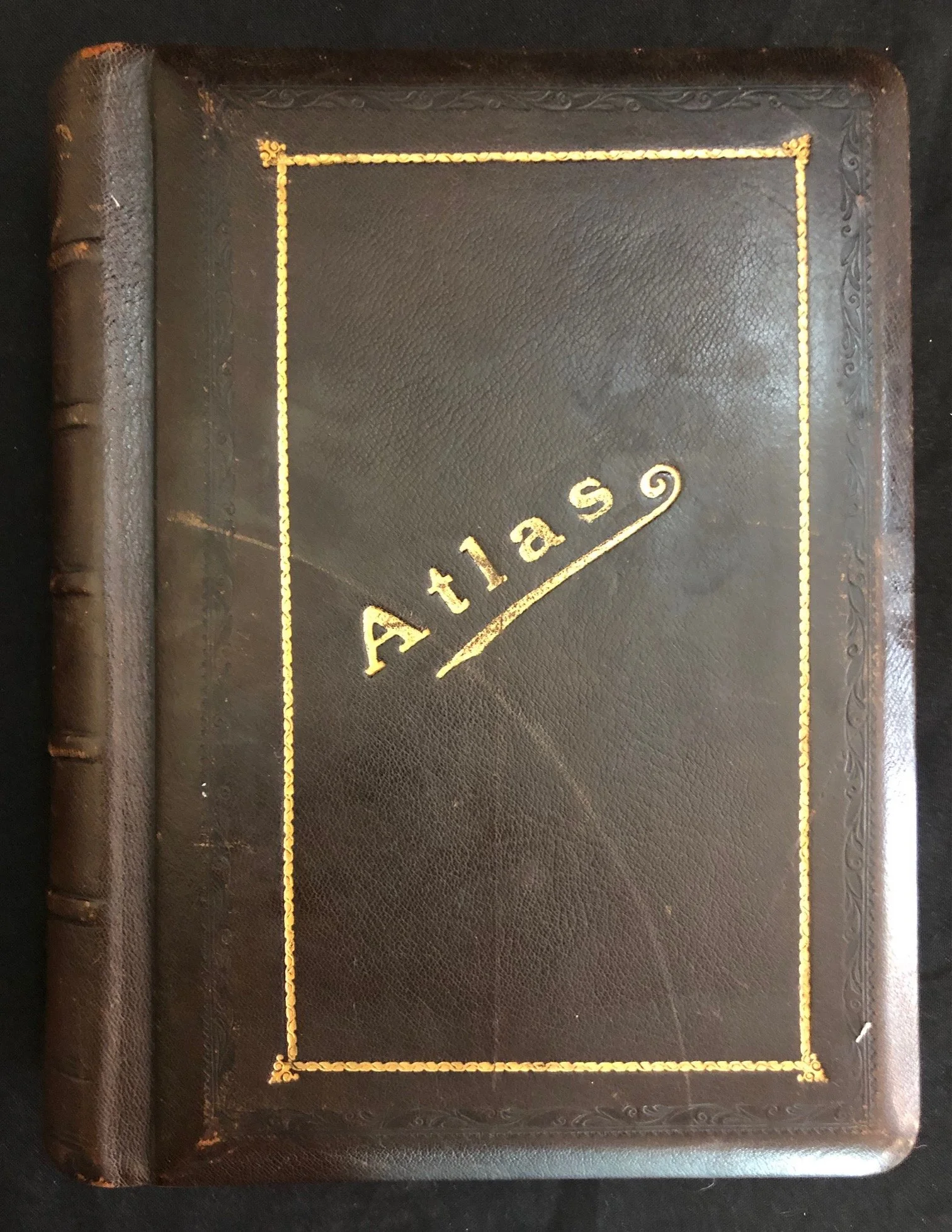 A late 19th- or turn-of-the-20th-century German hand Atlas