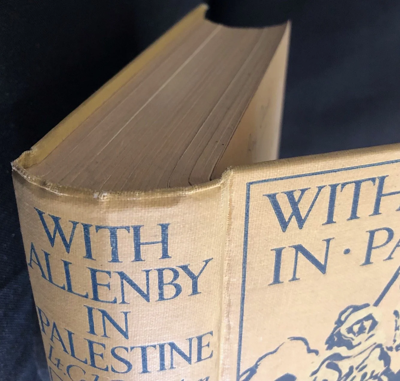 ith Allenby in Palestine by Lt.-Col. F. S. Brereton c.1918