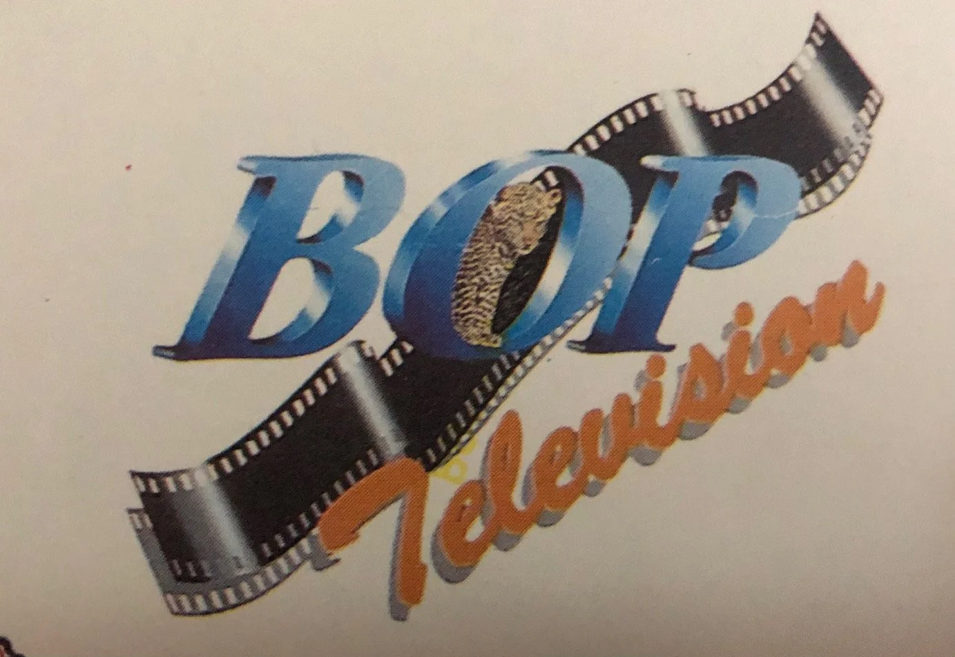 Map for Bophuthatswana Television (Bop TV) - apartheid South Africa (c.1986)