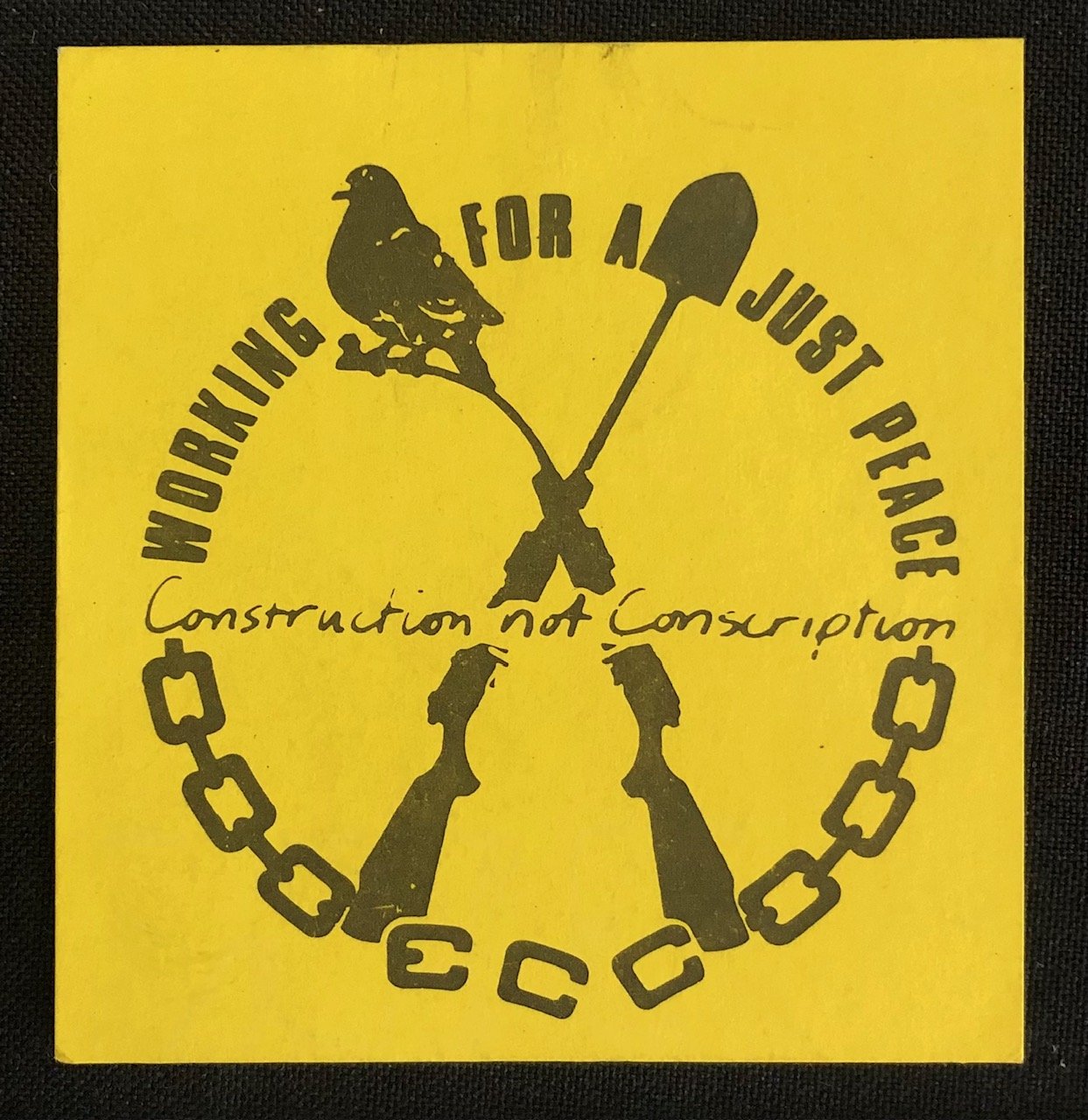 Ephemera Relating to The End Conscription Campaign c.1985 (4)