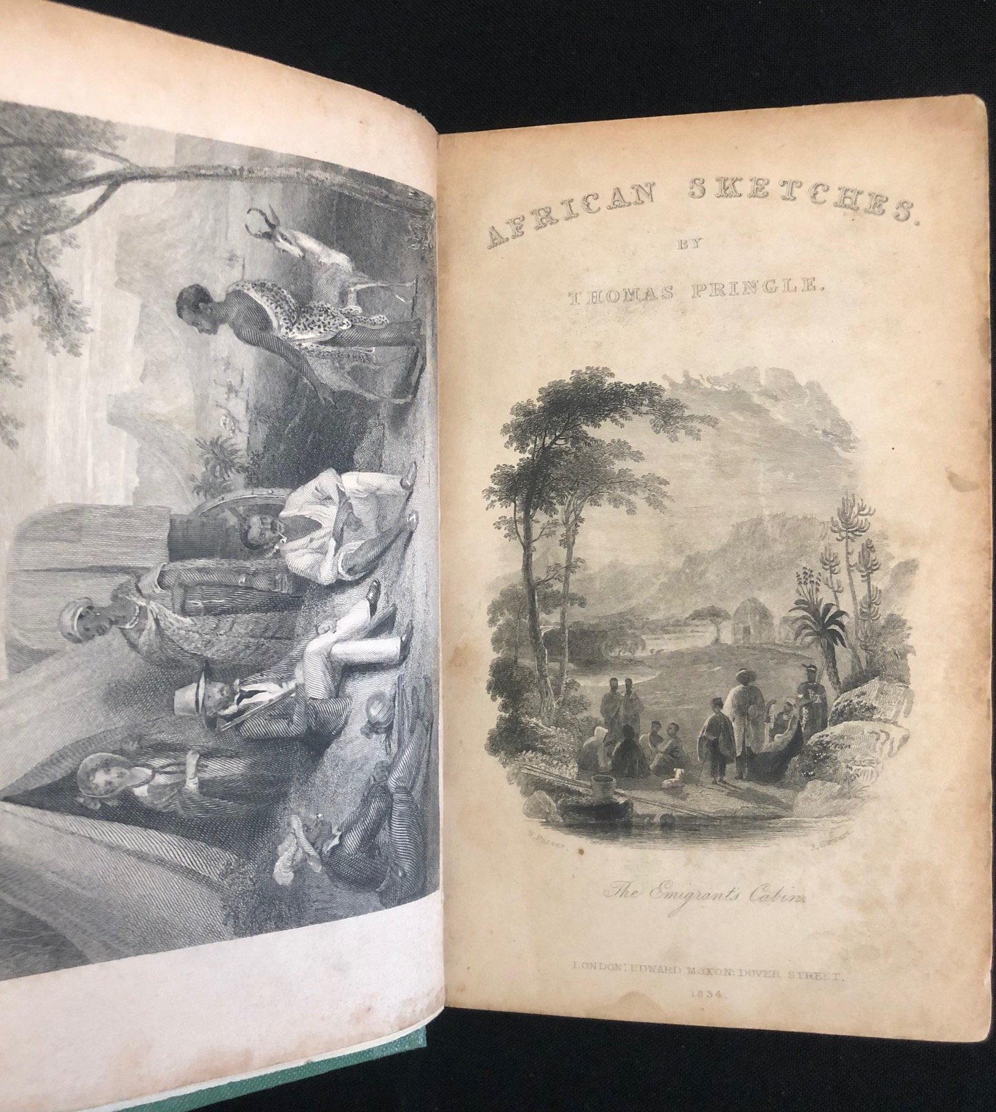 Thomas Pringle’s African Sketches, published in London by Edward Moxon (1834)