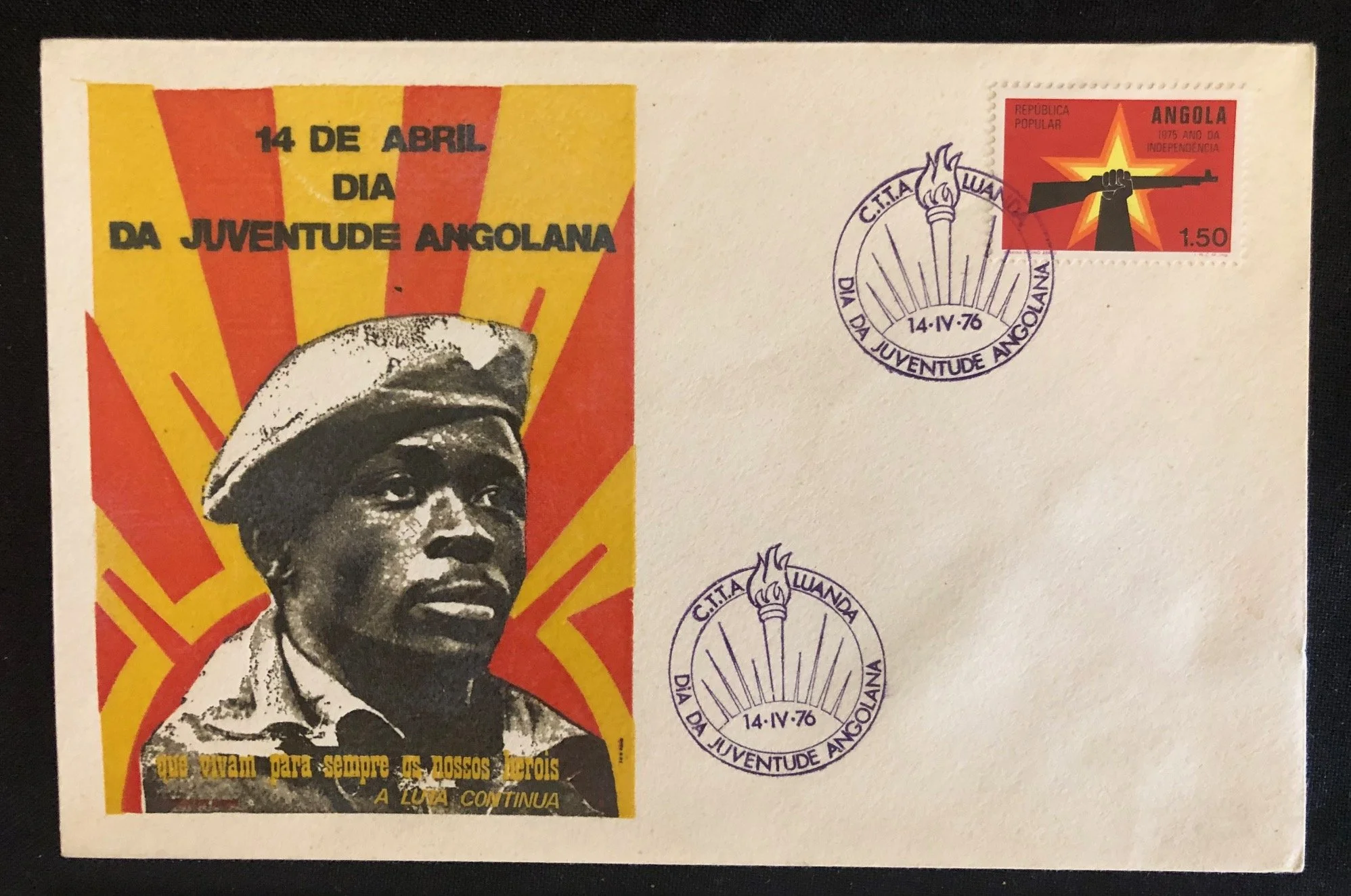 Four Post-Independence Angolan First Day Covers (1976)