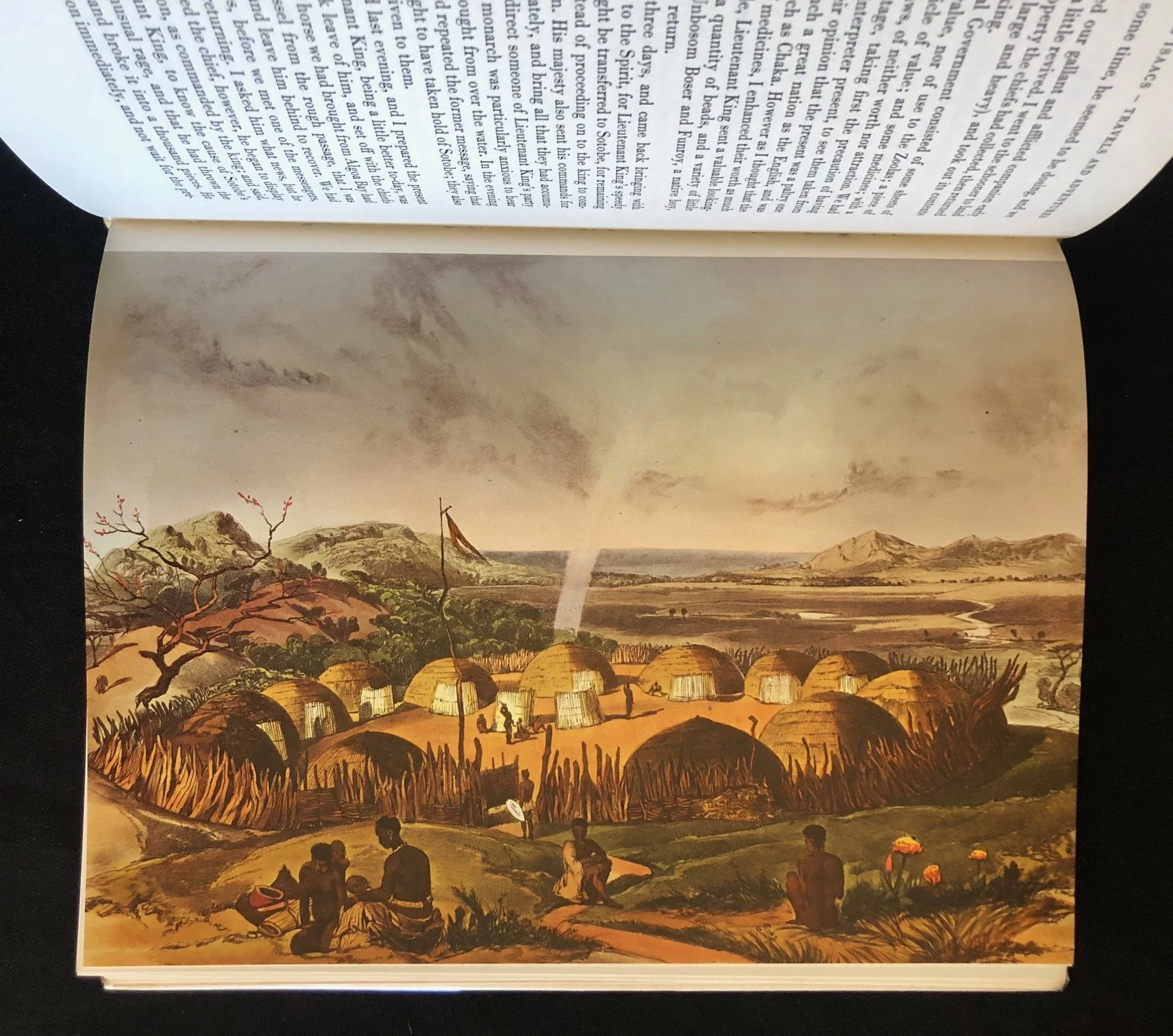 Nathaniel Isaacs' Travels and Adventures in Eastern Africa.
Deluxe reprint by C. Struik (1970)