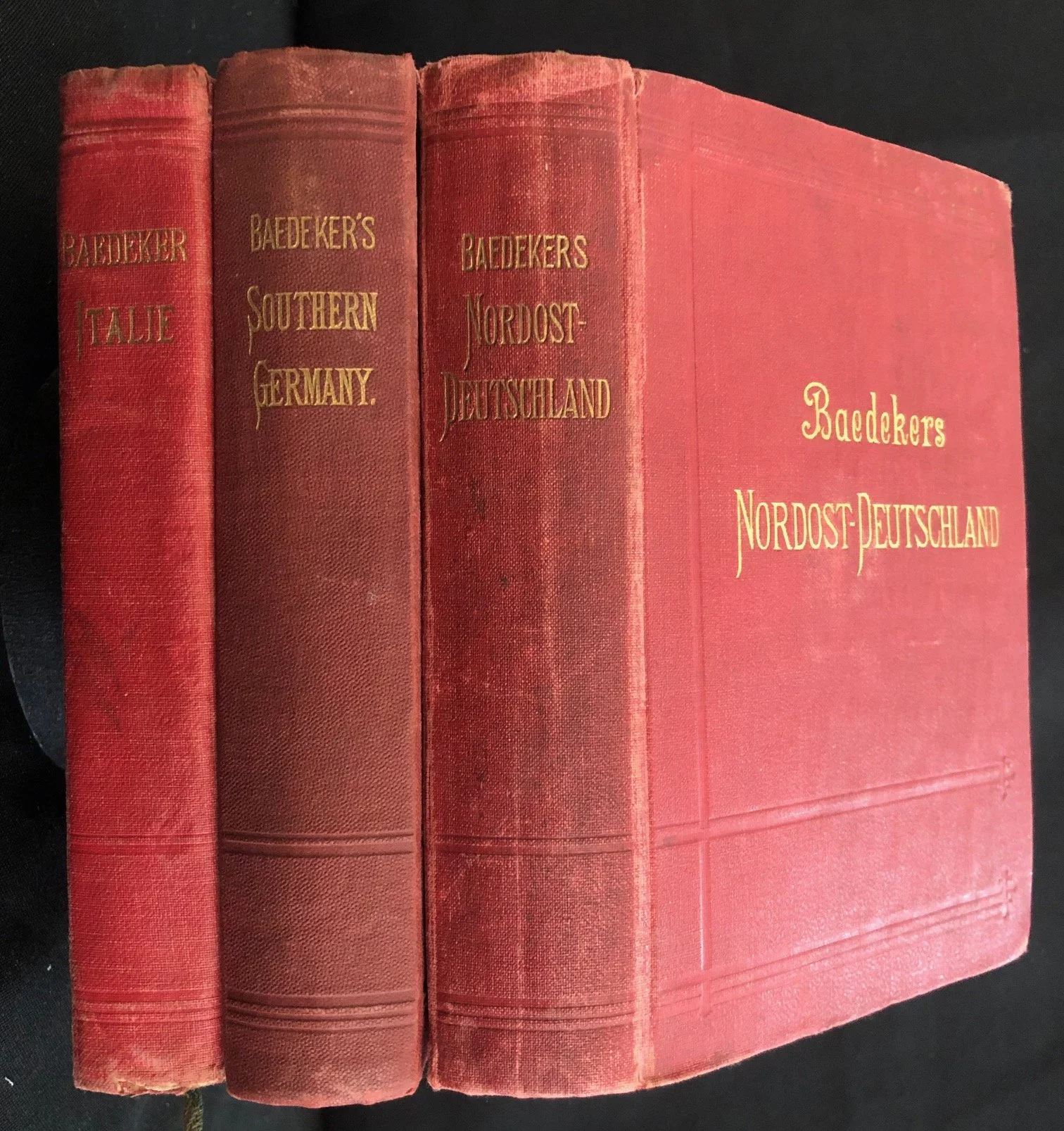 A Trio of Baedeker Guides