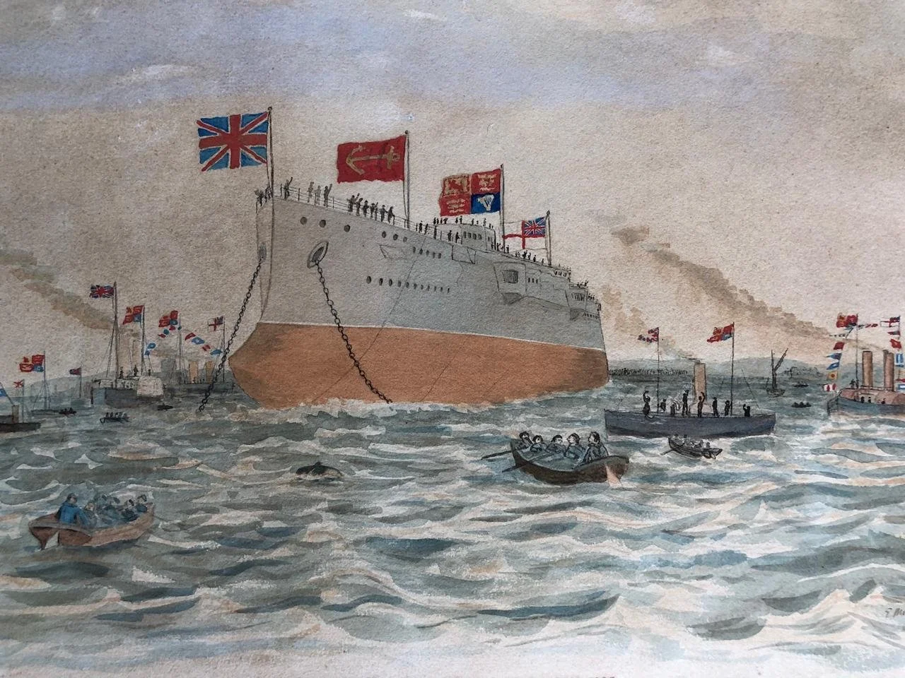 Launch of the HMS Prince of Wales 1902 5.jpeg